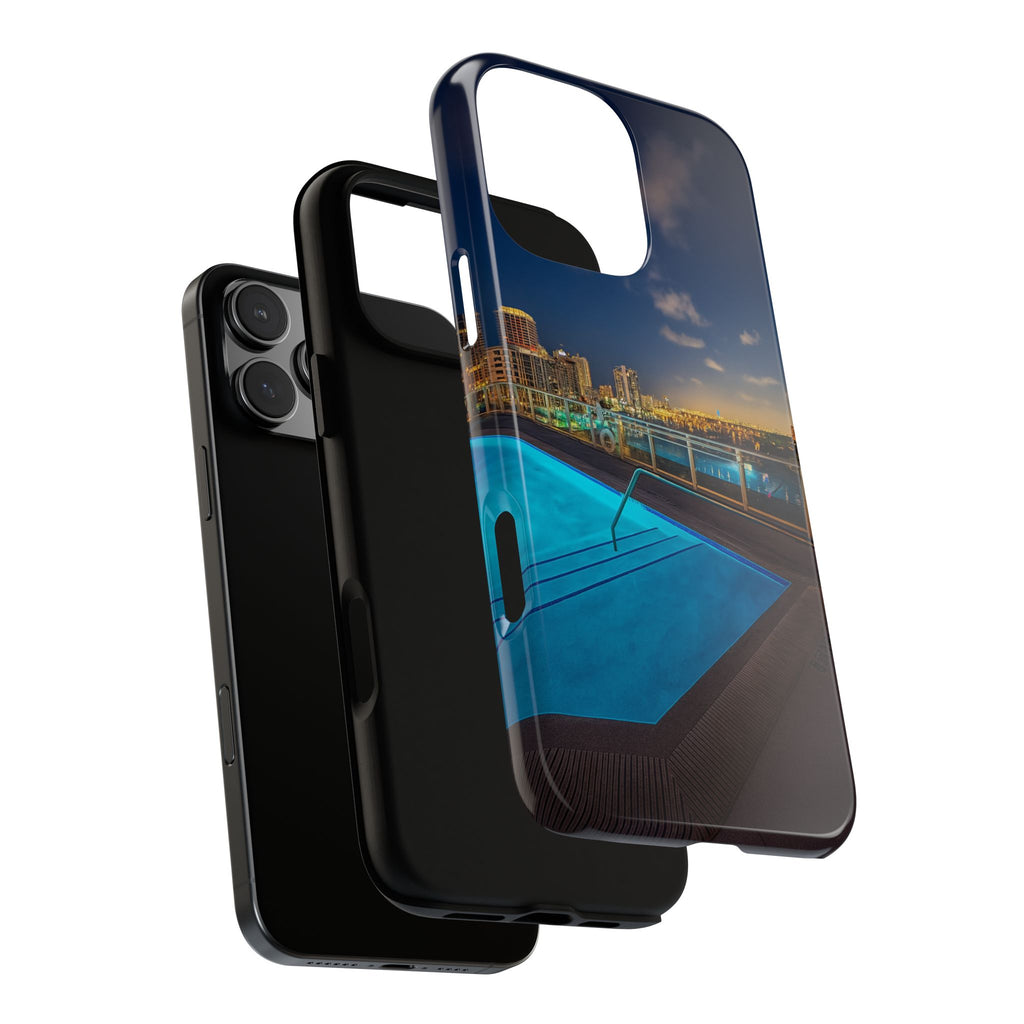 "Skyline Reflections" – Printed Phone Case