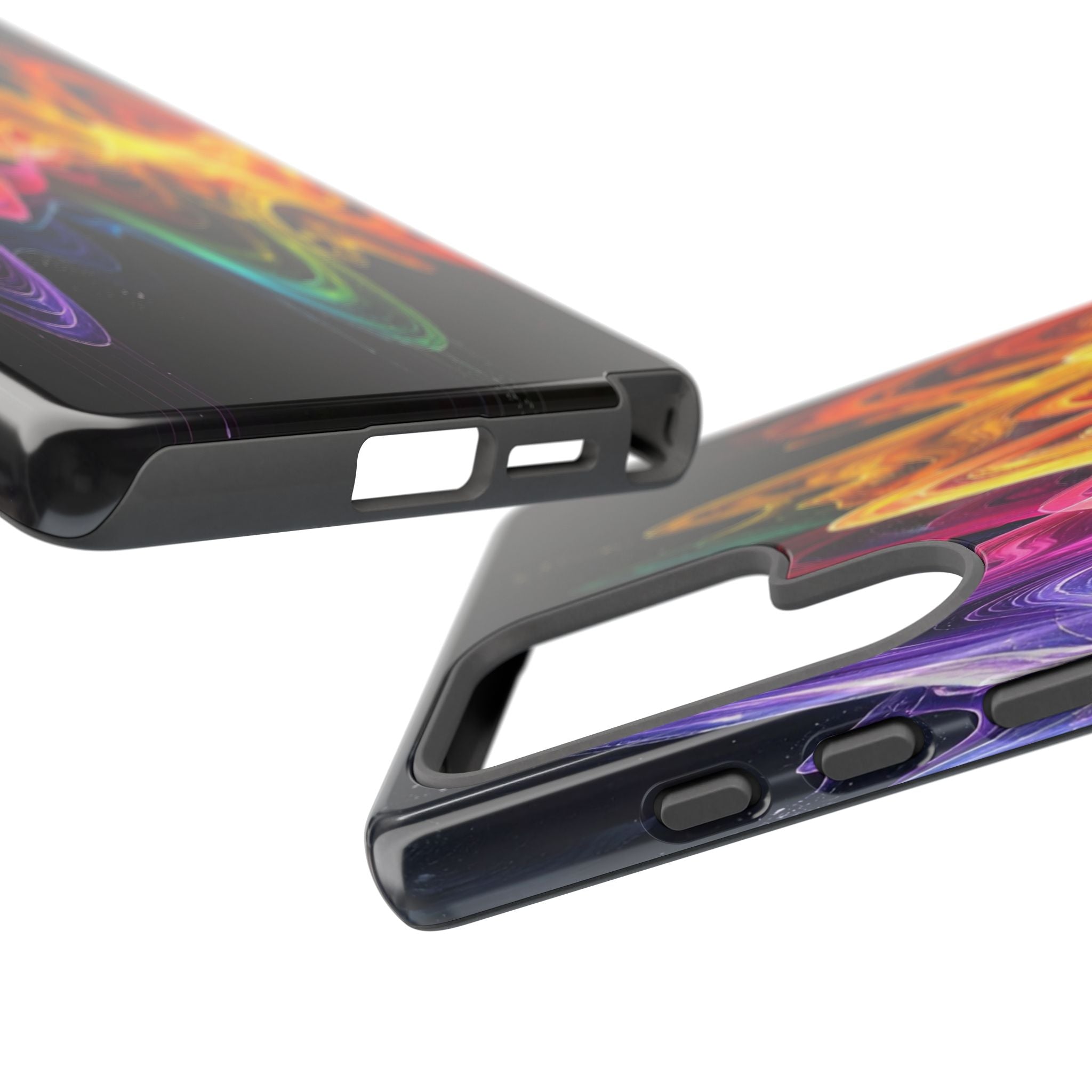 Resonant Spectrum: Digital Sound Wave Visualization, Chromatic Energy Flow - L’Art Suprême Phone Case