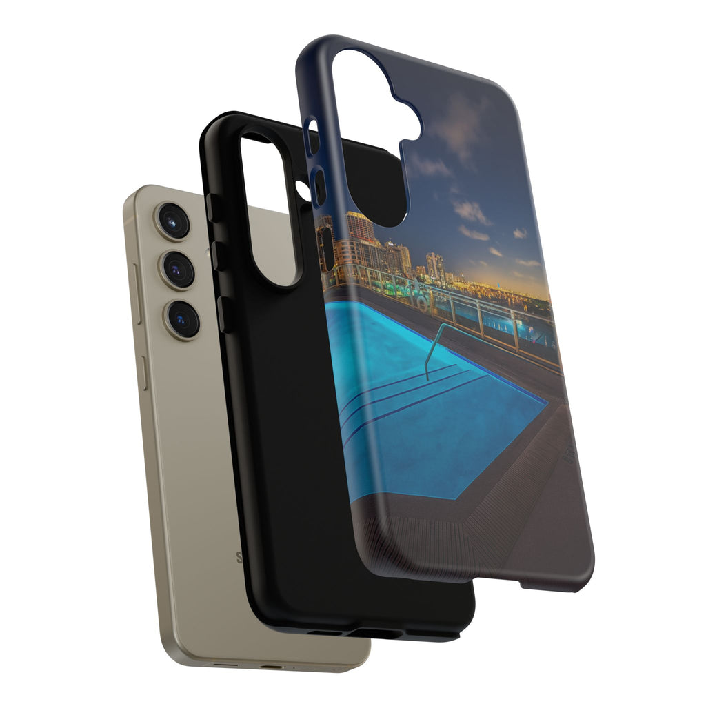 "Skyline Reflections" – Printed Phone Case