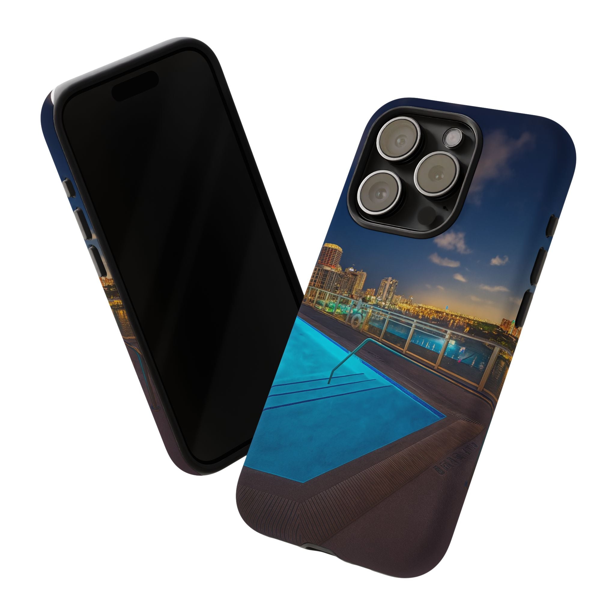 "Skyline Reflections" – Printed Phone Case