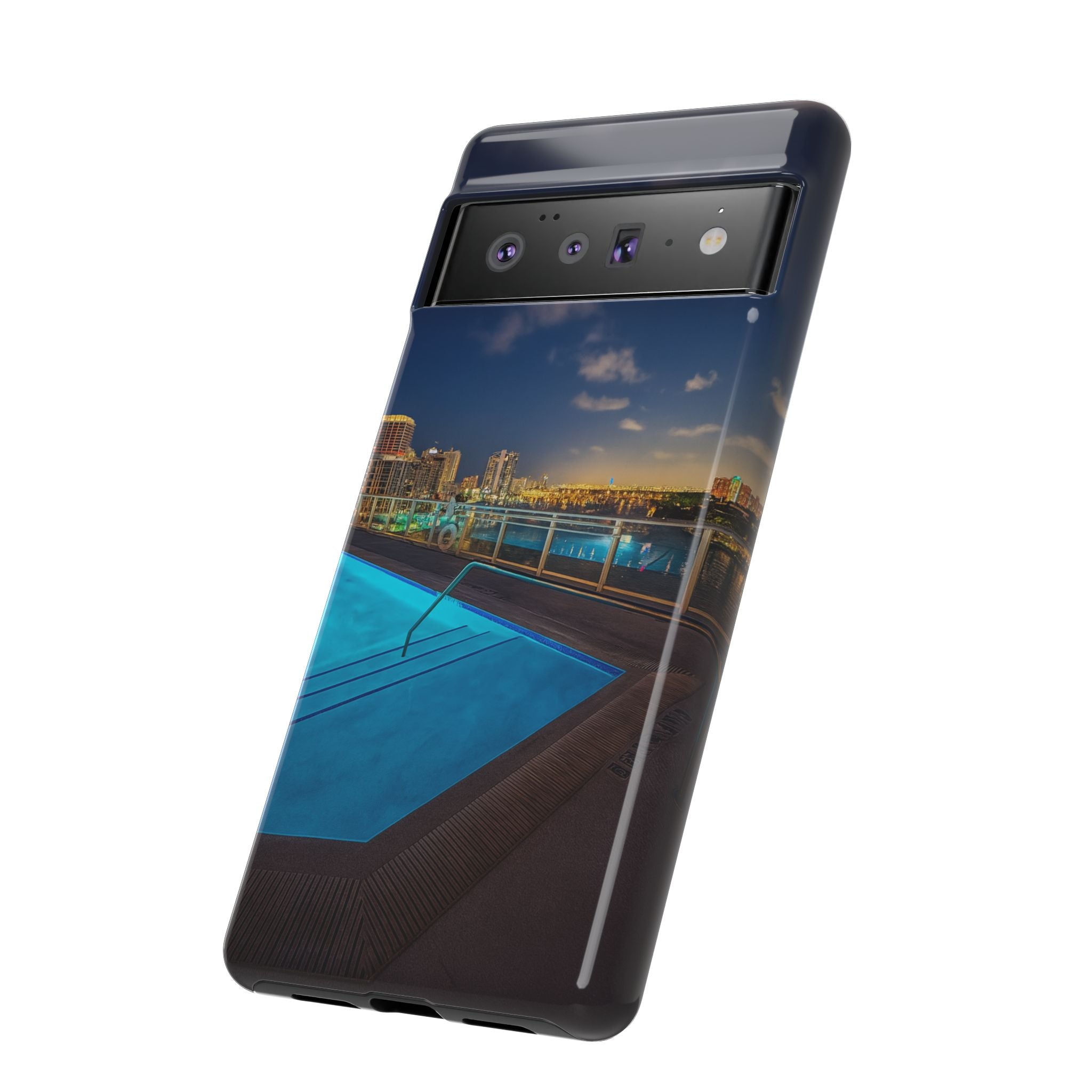 "Skyline Reflections" – Printed Phone Case