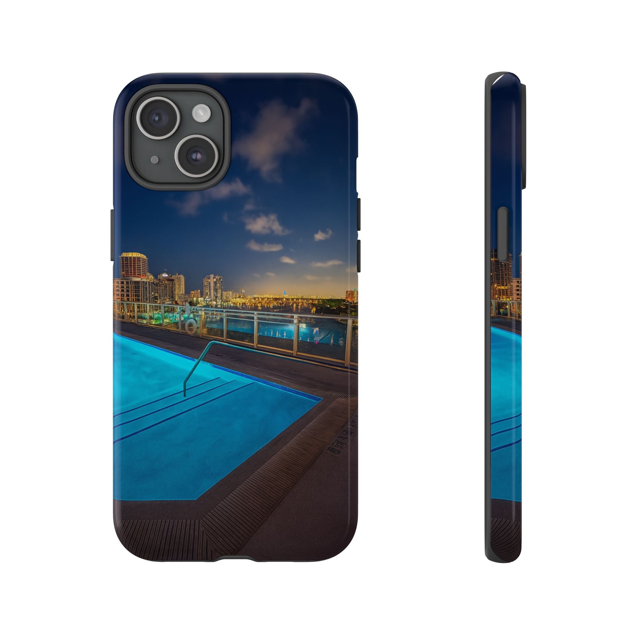 "Skyline Reflections" – Printed Phone Case
