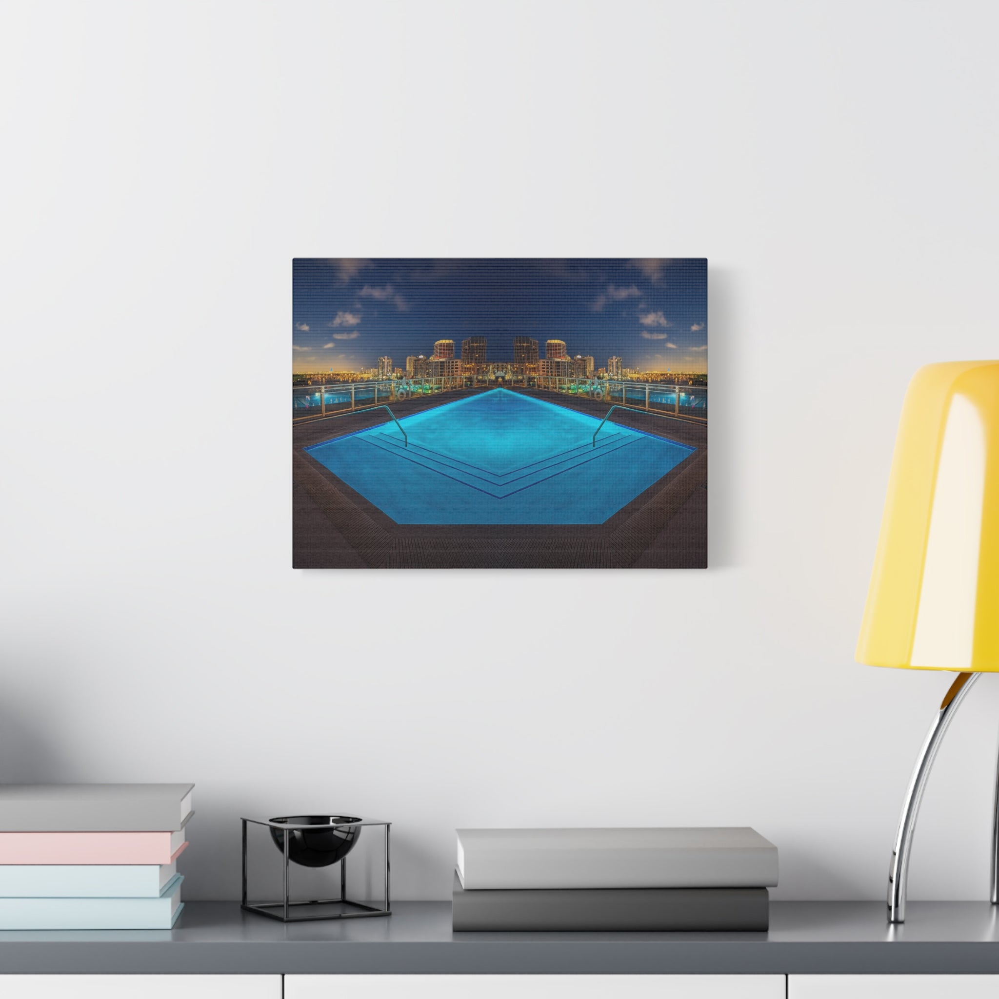 "Skyline Reflections" – Gallery Canvas Print