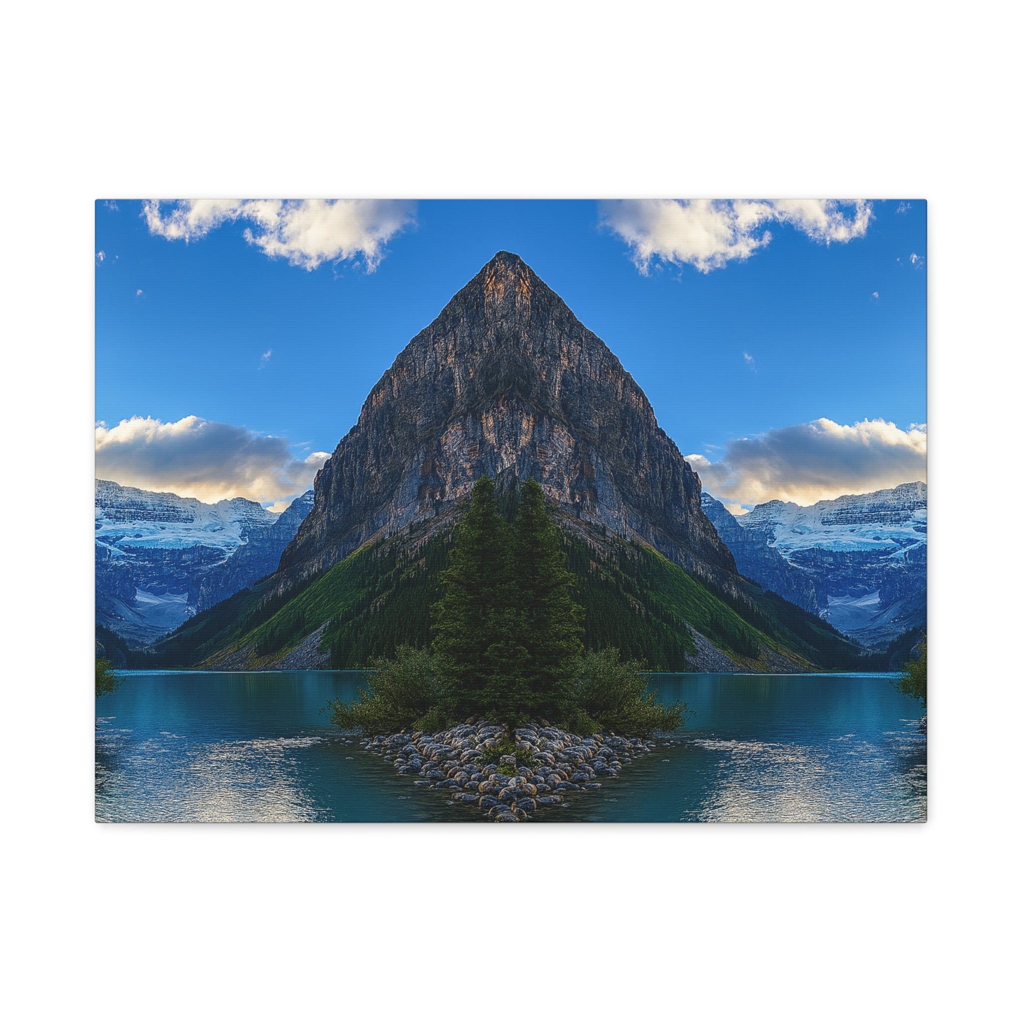 "Glacial Reflections" – Gallery Canvas Print