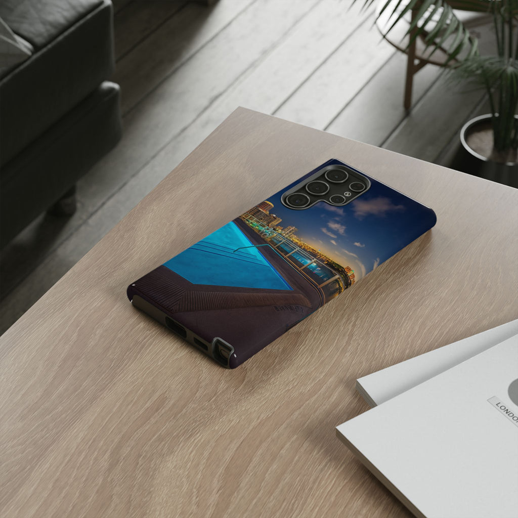 "Skyline Reflections" – Printed Phone Case