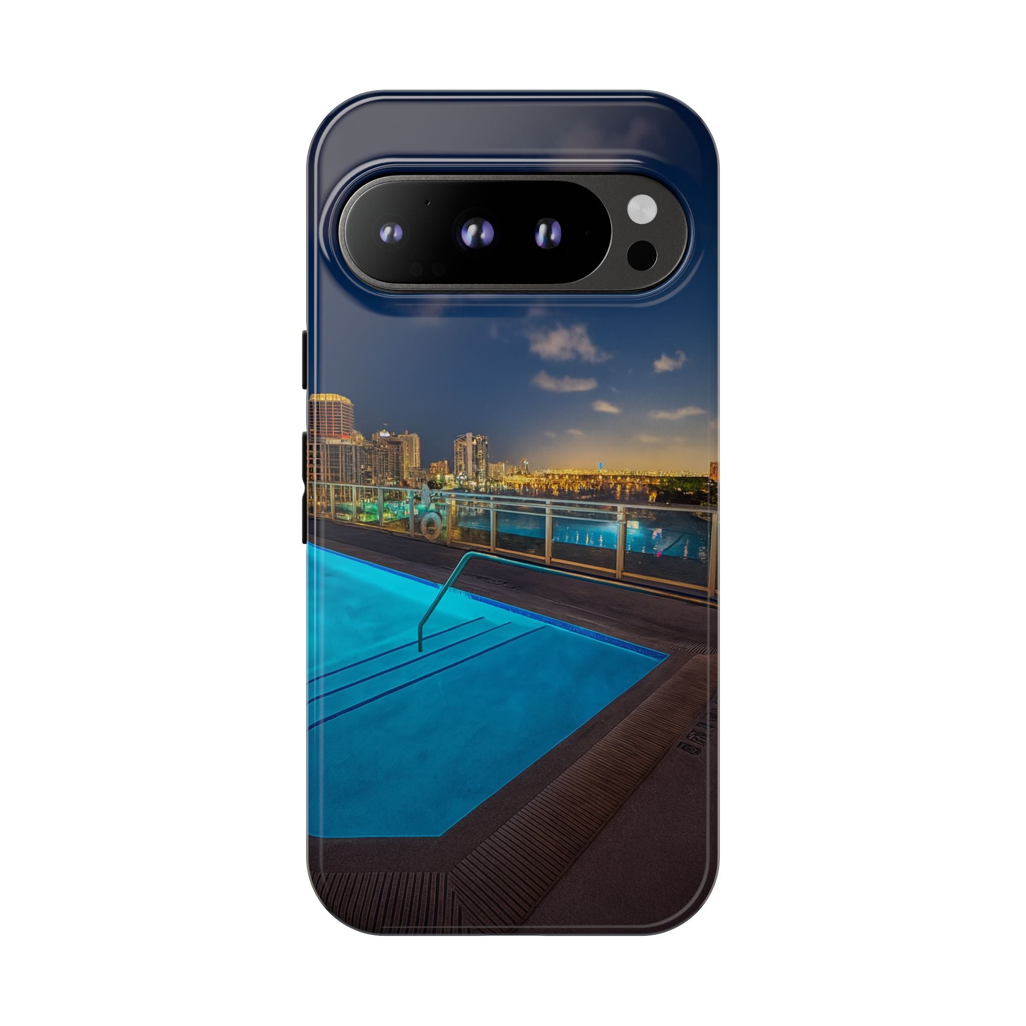 "Skyline Reflections" – Printed Phone Case