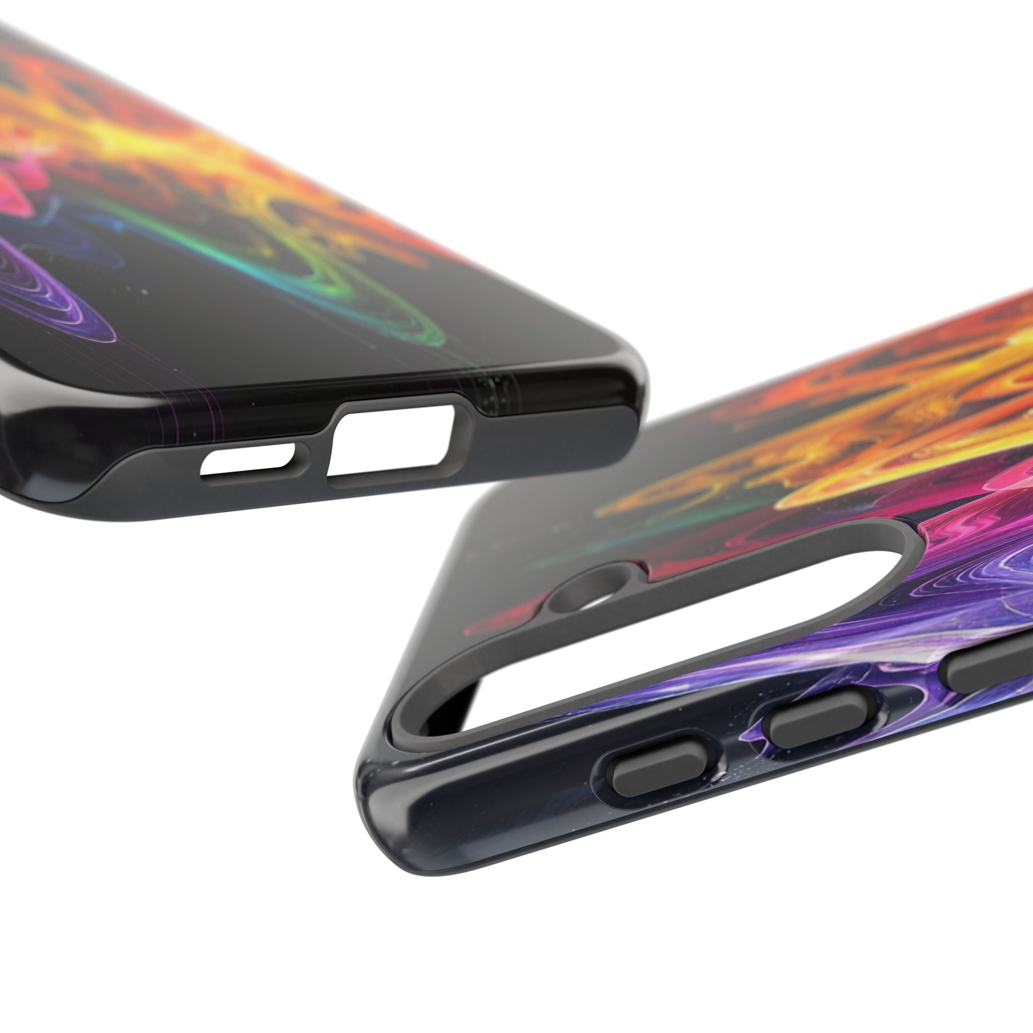 Resonant Spectrum: Digital Sound Wave Visualization, Chromatic Energy Flow - L’Art Suprême Phone Case