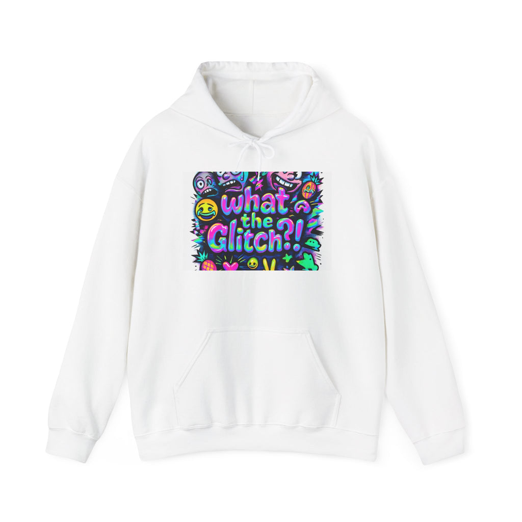 "What the Glitch" - Unisex Heavy Blend™ Hooded Sweatshirt