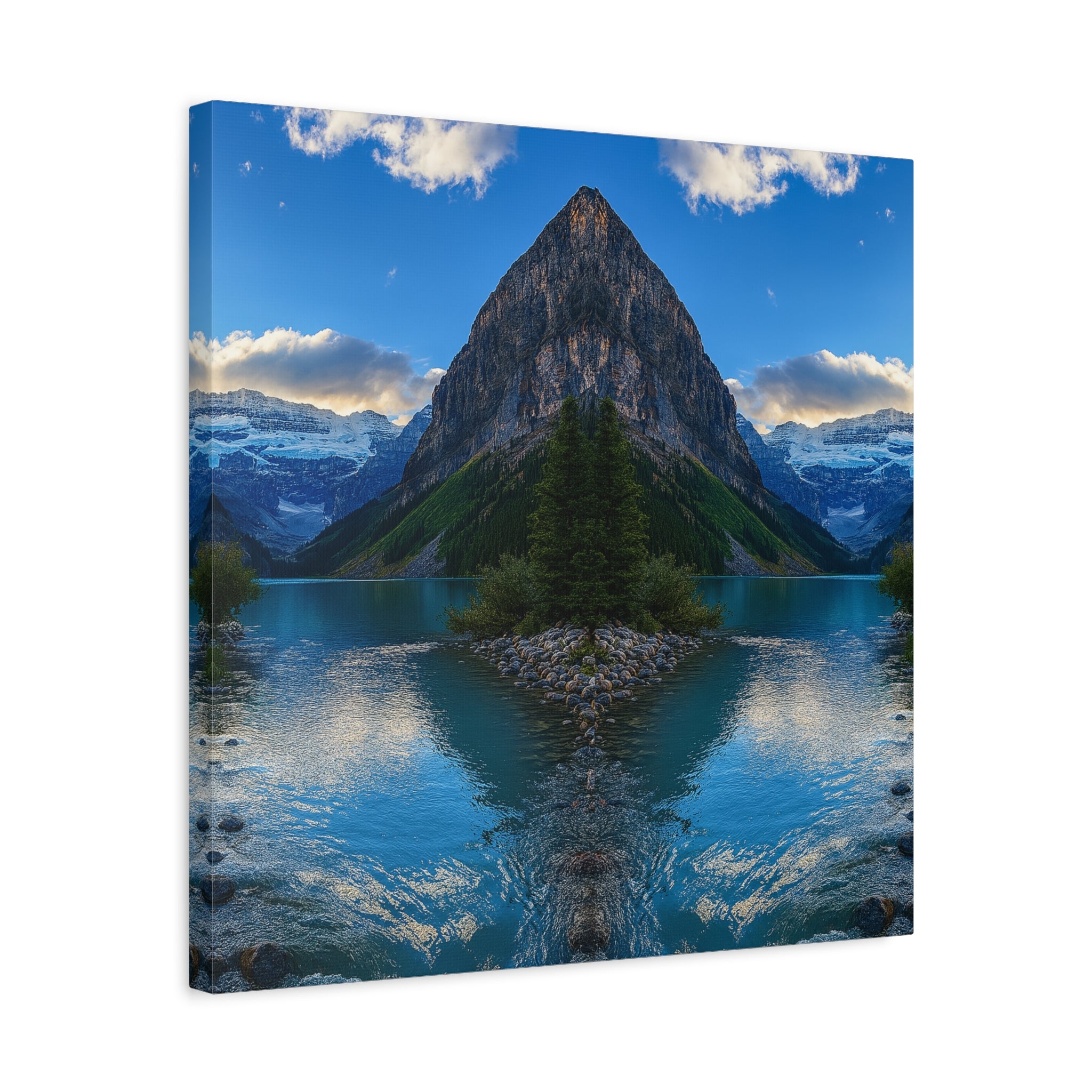 "Glacial Reflections" – Gallery Canvas Print