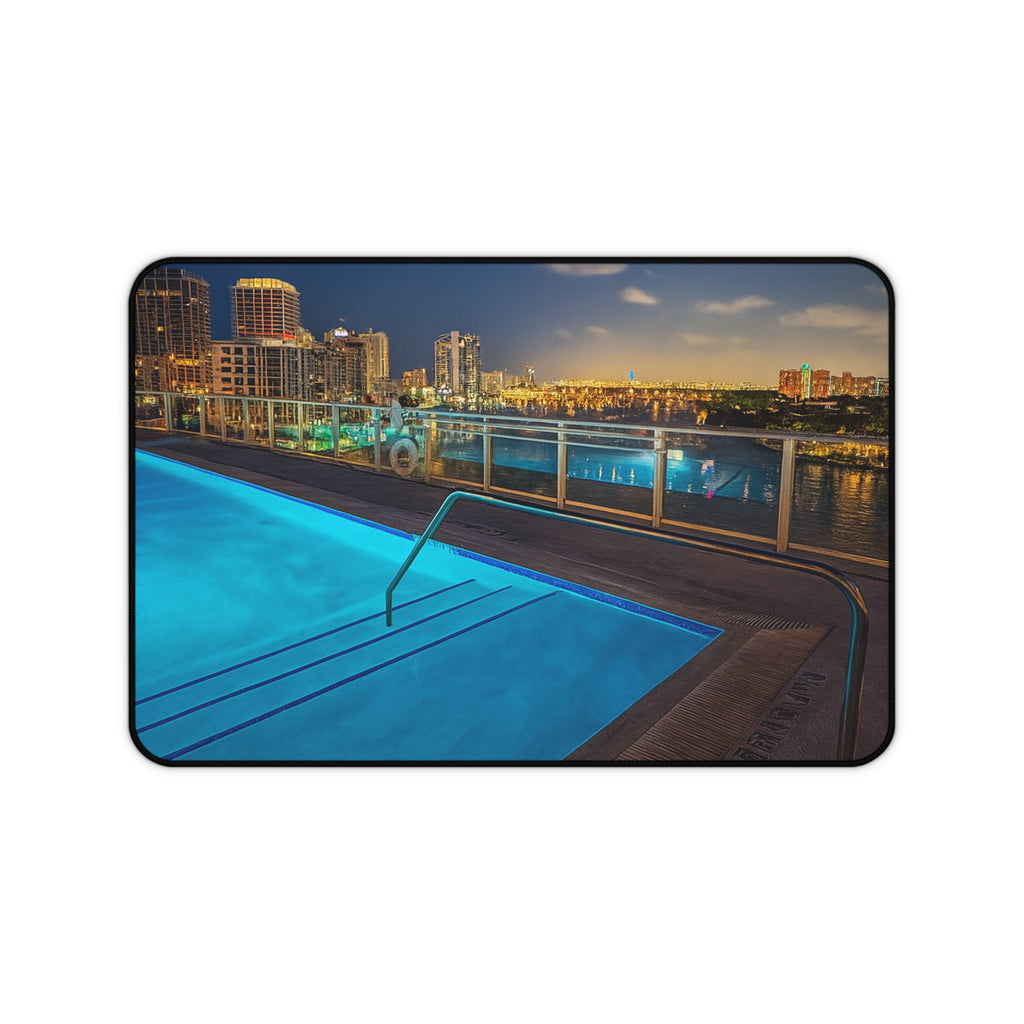 “Skyline Reflections" – Premium Desk Mat