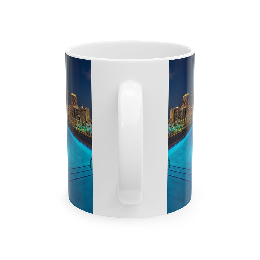 "Skyline Reflections" – Ceramic Mug
