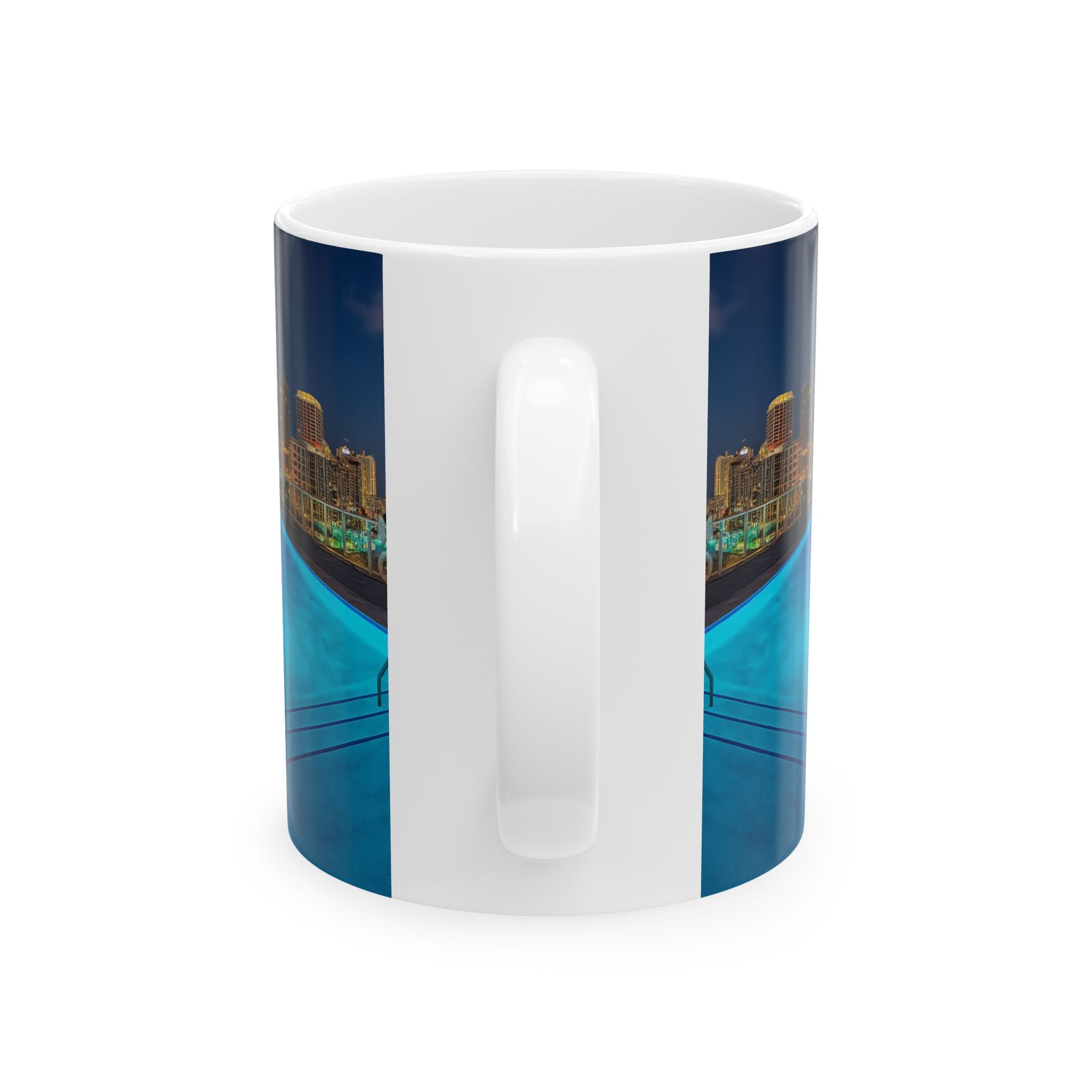 "Skyline Reflections" – Ceramic Mug