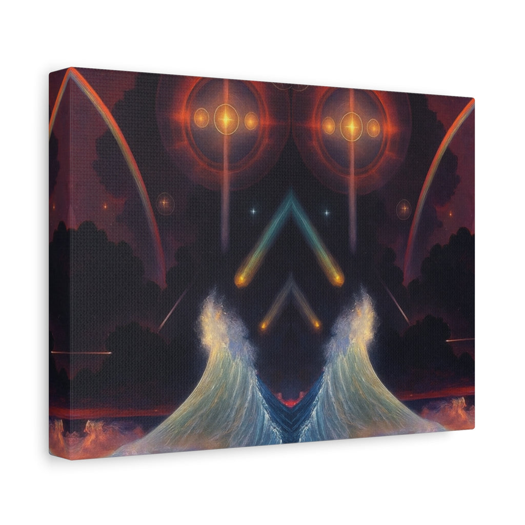 "Celestial Tides" – Gallery Canvas Print