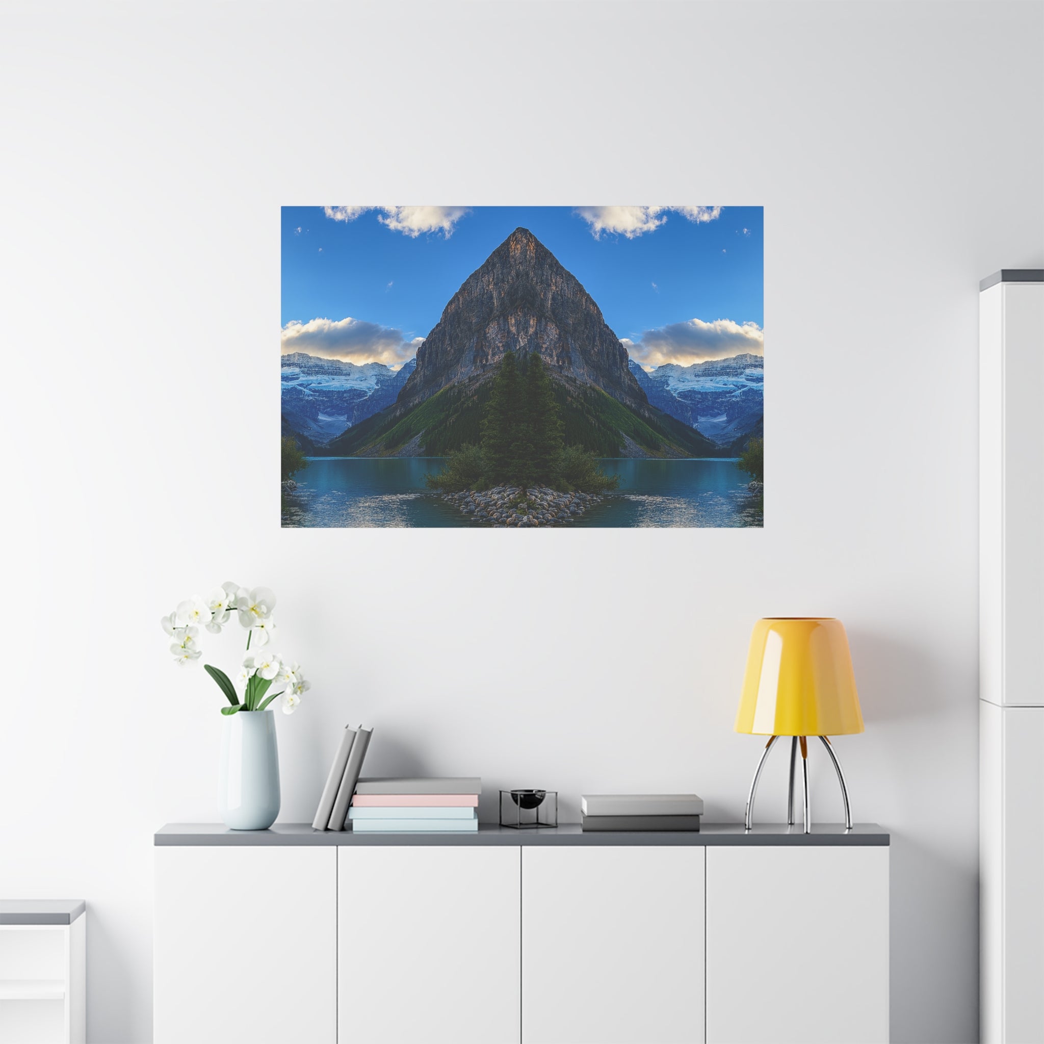 "Glacial Reflections" – Gallery Canvas Print