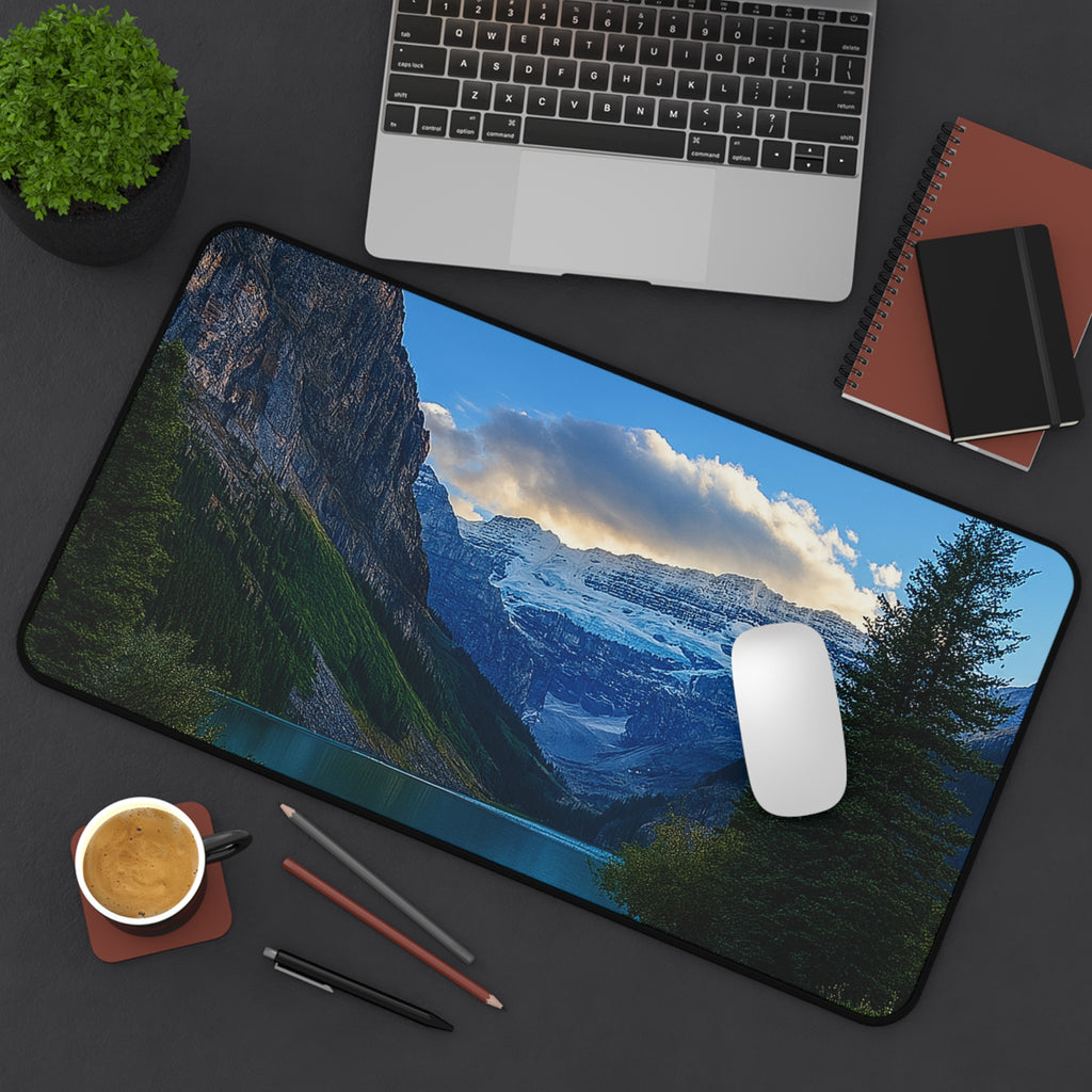 "Glacial Serenity" – Premium Desk Mat