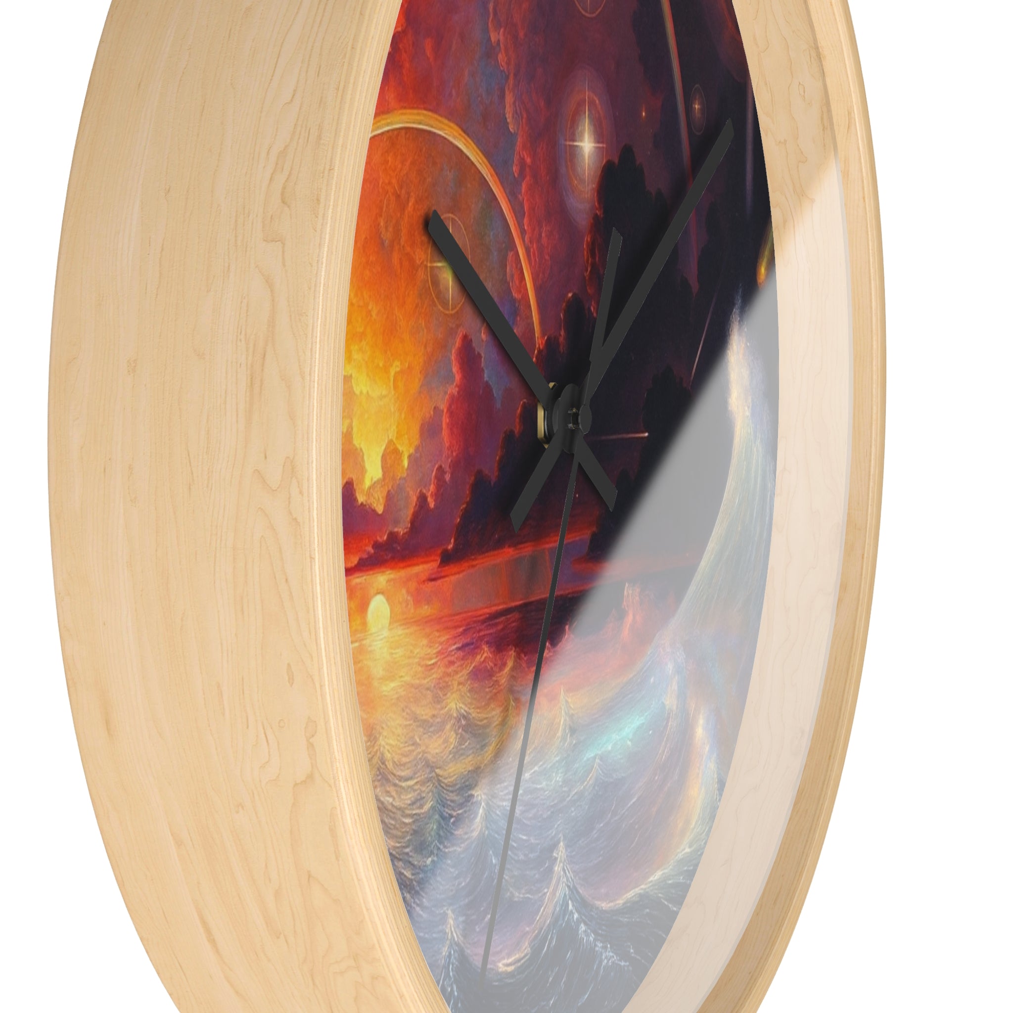 "Celestial Tides" – Art Wall Clock
