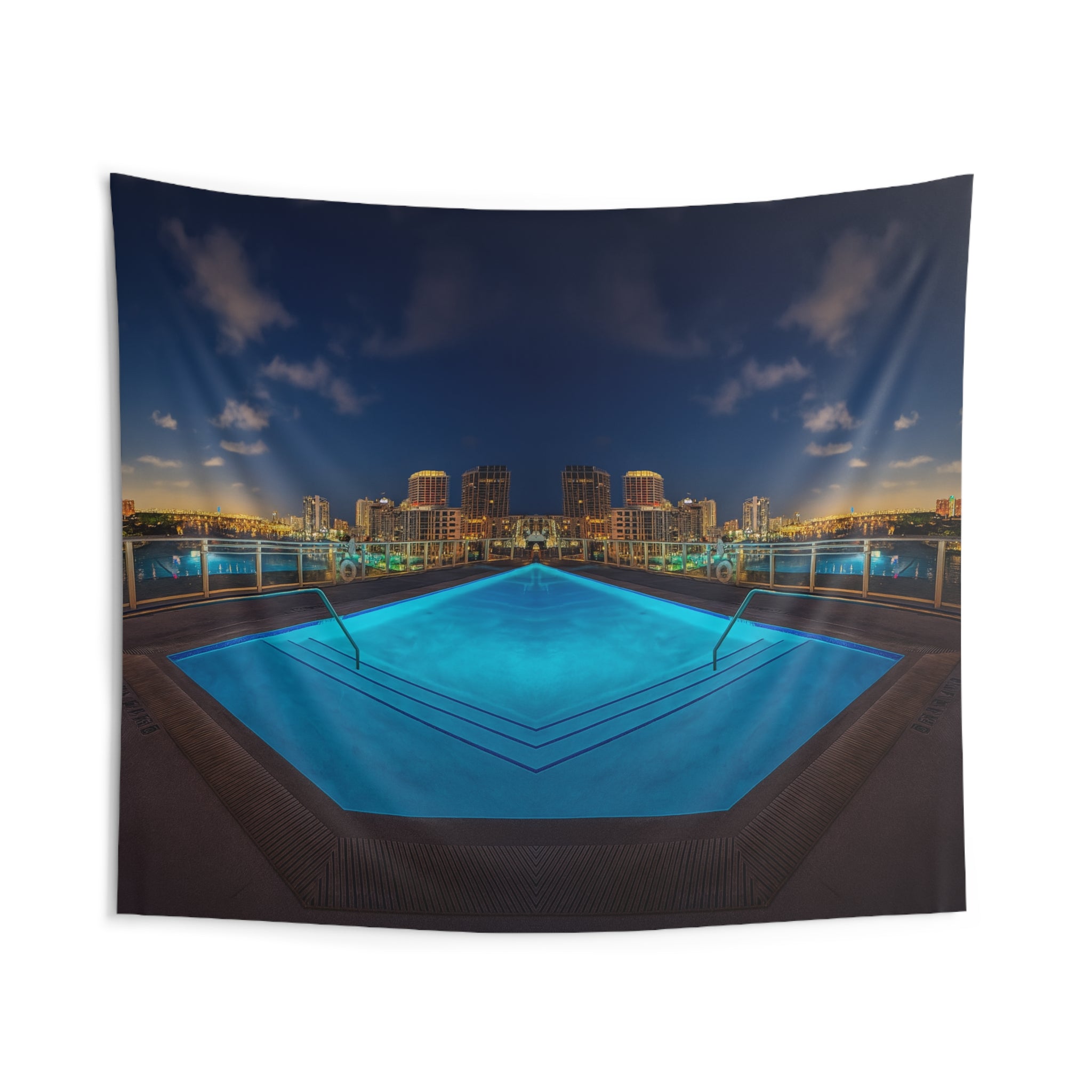 "Skyline Reflections" – Wall Tapestry