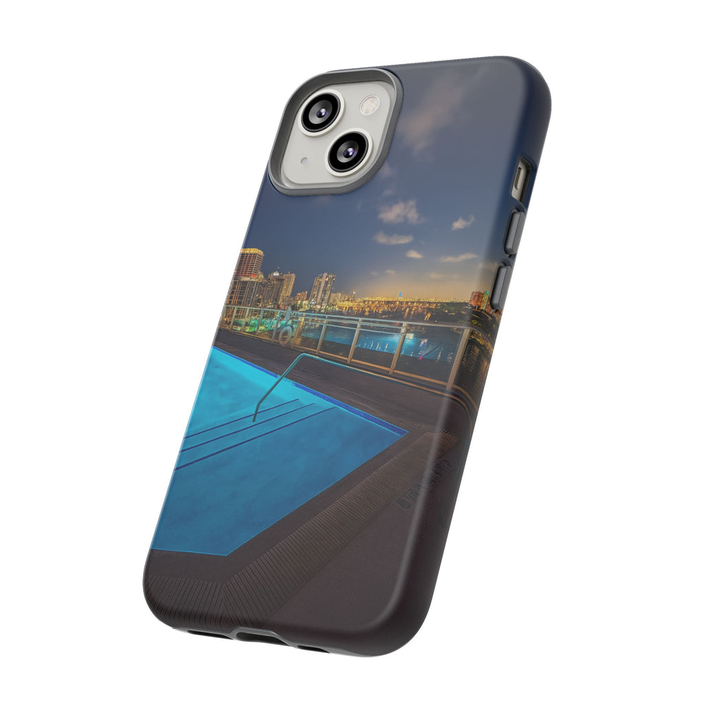 "Skyline Reflections" – Printed Phone Case