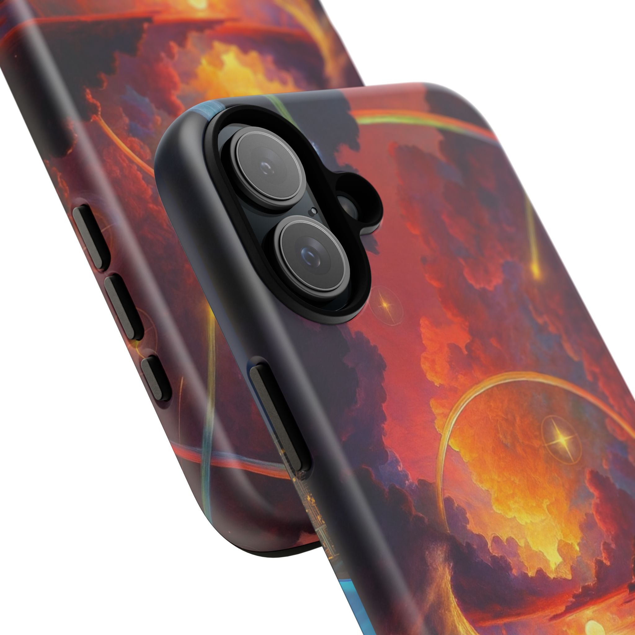 "Celestial Tides" – Printed Tough Phone Case