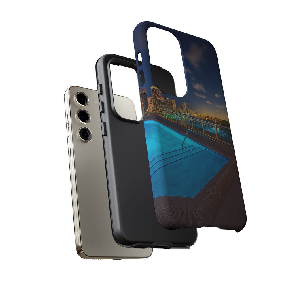 "Skyline Reflections" – Printed Phone Case