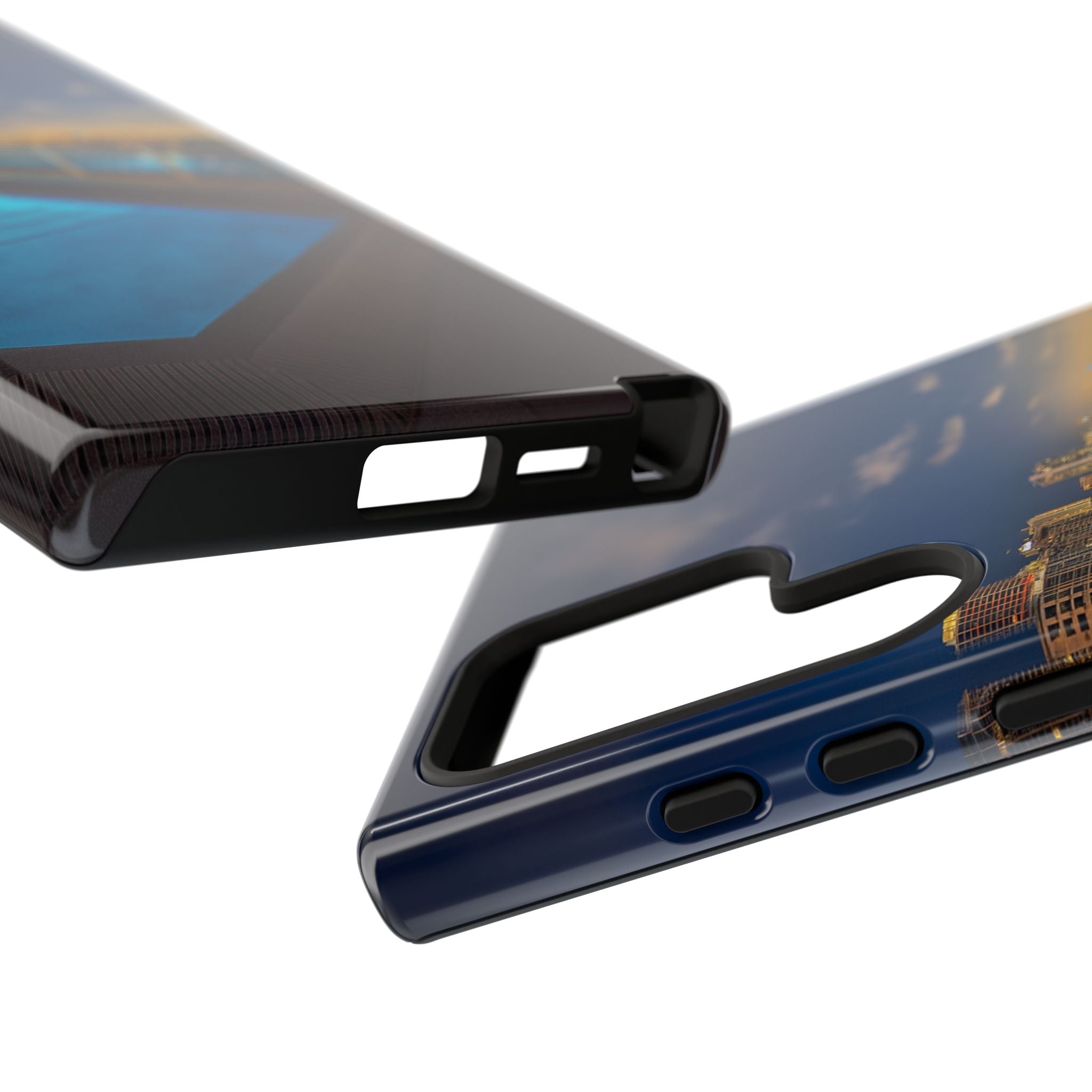 "Skyline Reflections" – Printed Phone Case