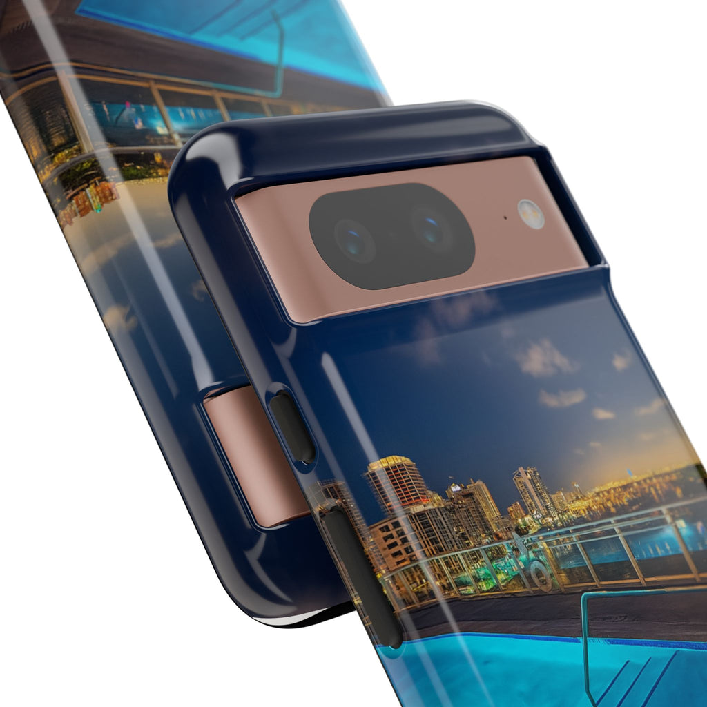"Skyline Reflections" – Printed Phone Case