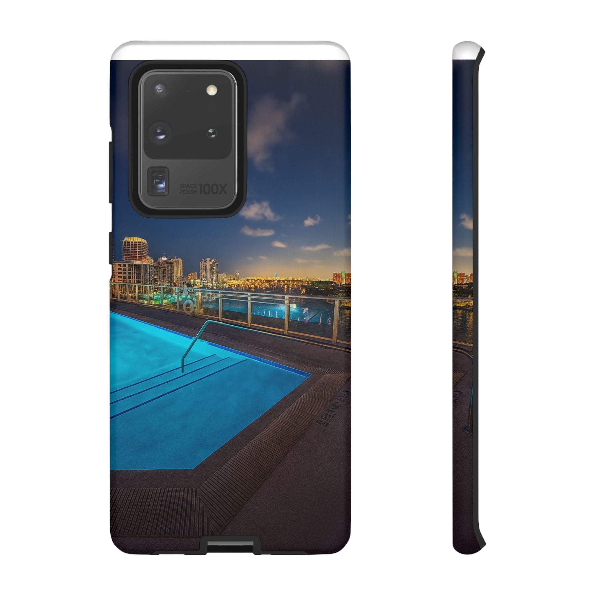 "Skyline Reflections" – Printed Phone Case