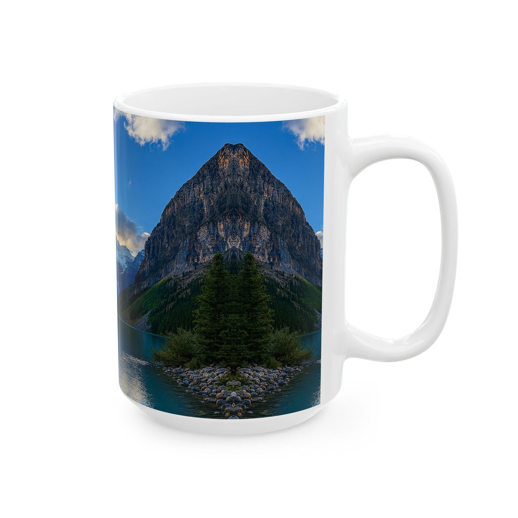 "Glacial Serenity" – Ceramic Mug