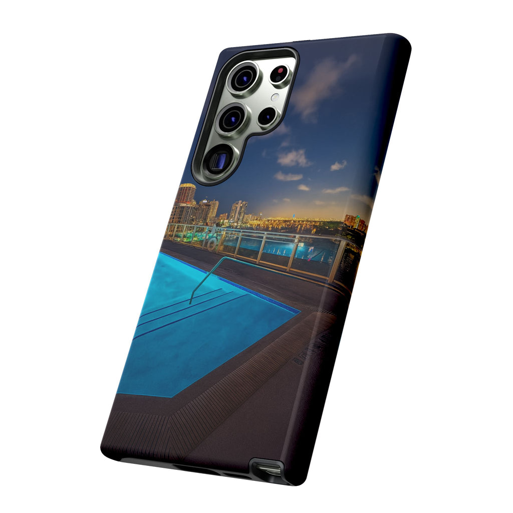 "Skyline Reflections" – Printed Phone Case