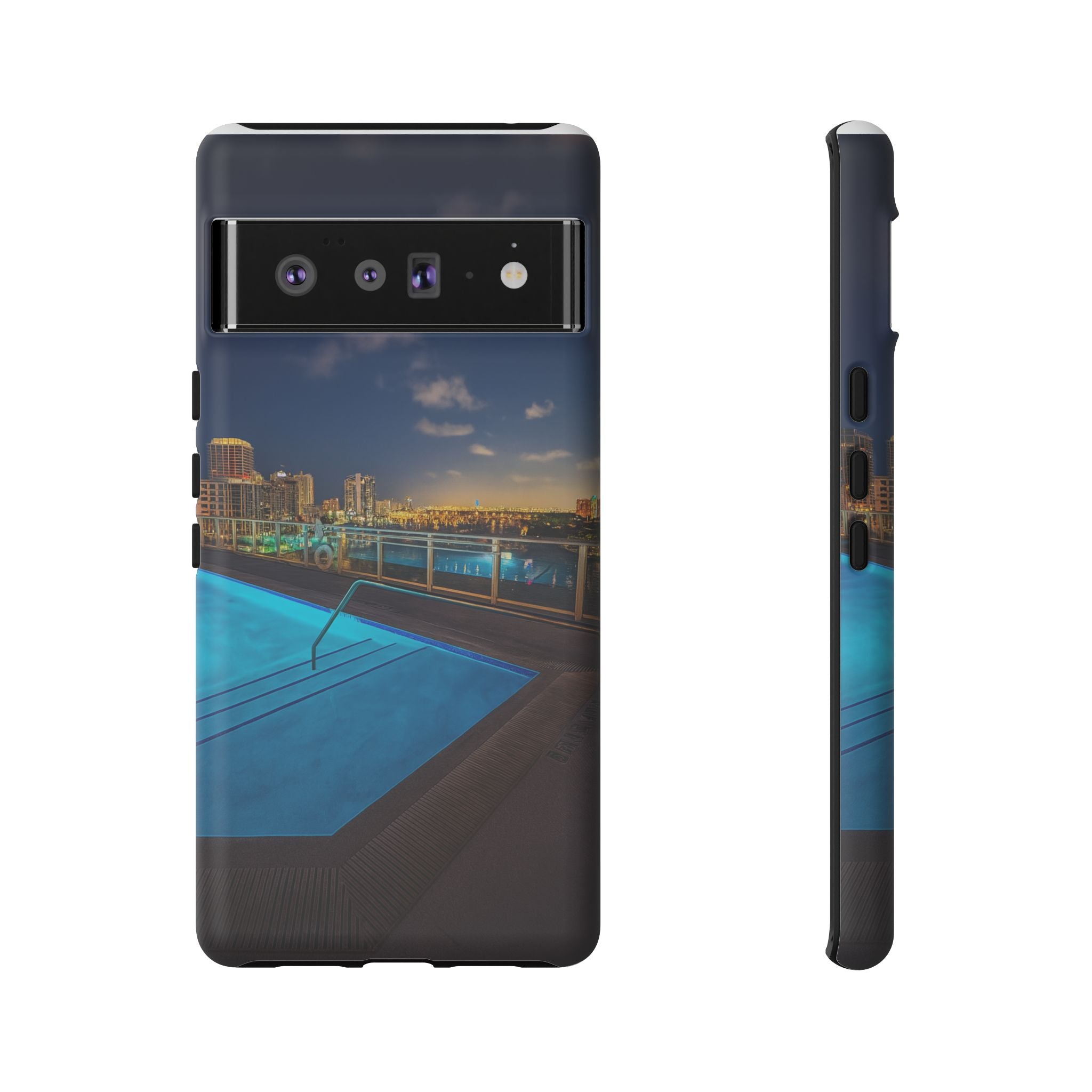 "Skyline Reflections" – Printed Phone Case