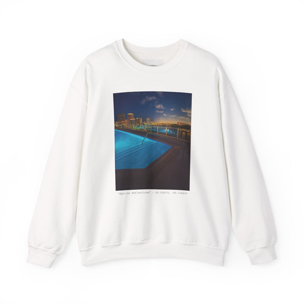 "Skyline Reflections" – Crewneck Sweatshirt
