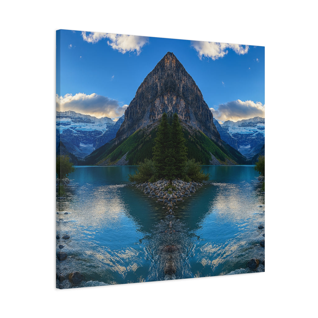 "Glacial Reflections" – Gallery Canvas Print