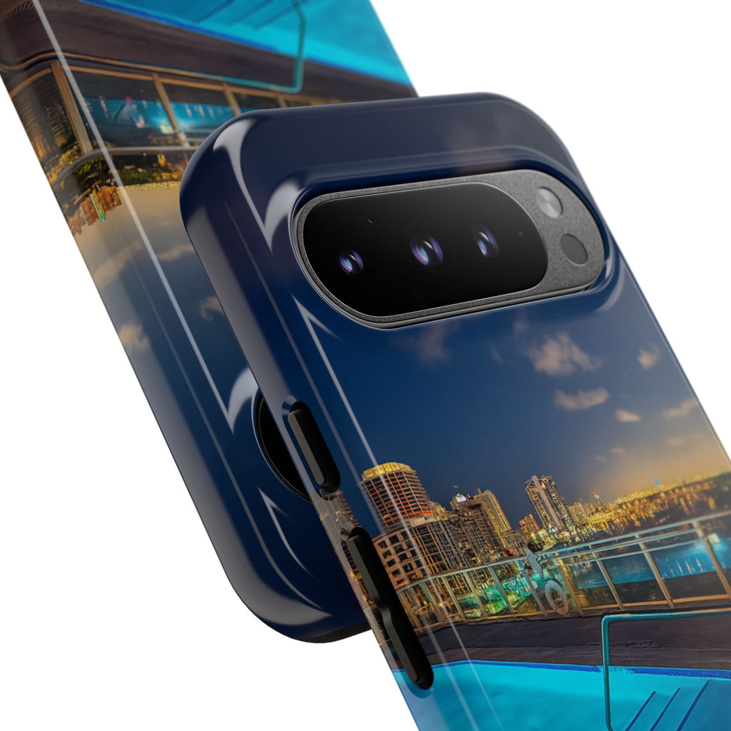 "Skyline Reflections" – Printed Phone Case