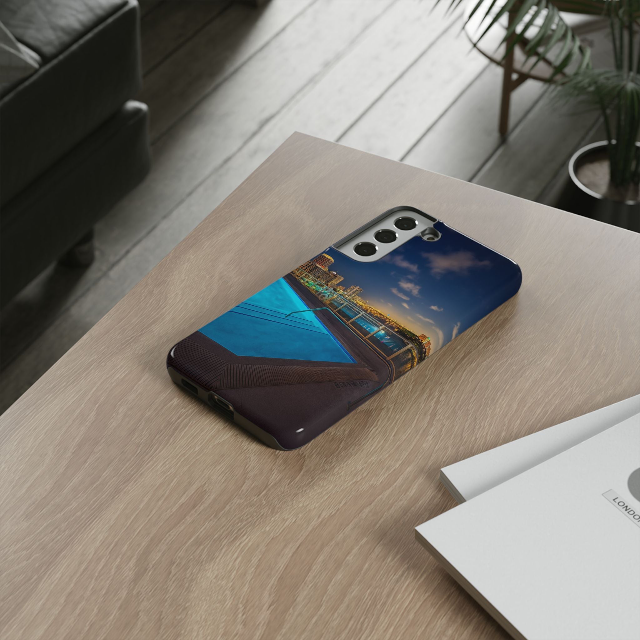 "Skyline Reflections" – Printed Phone Case