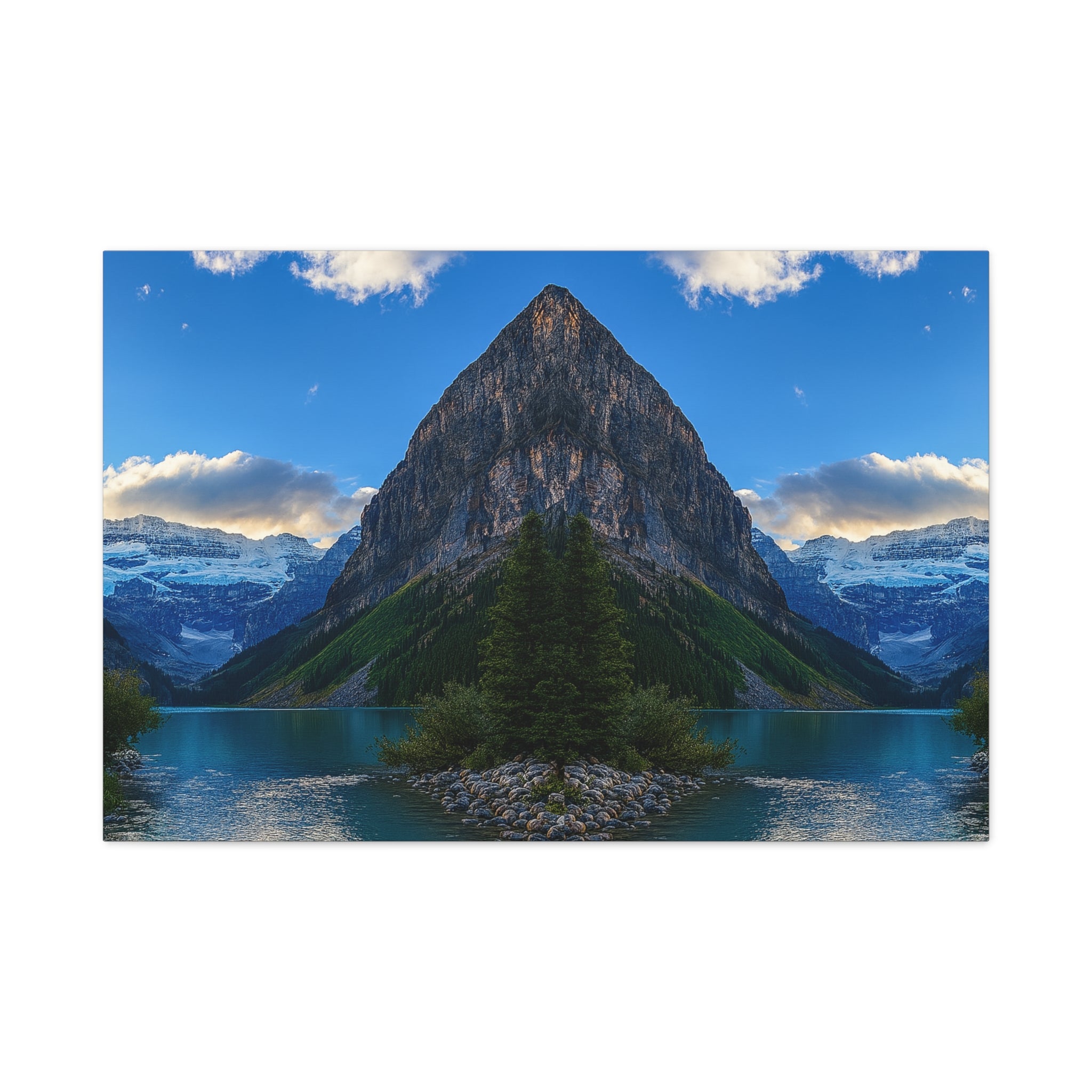 "Glacial Reflections" – Gallery Canvas Print