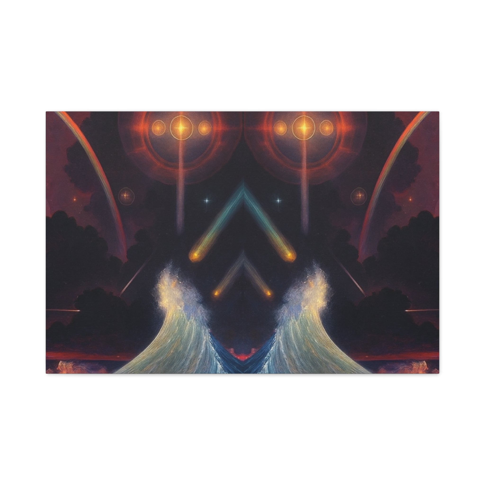 "Celestial Tides" – Gallery Canvas Print
