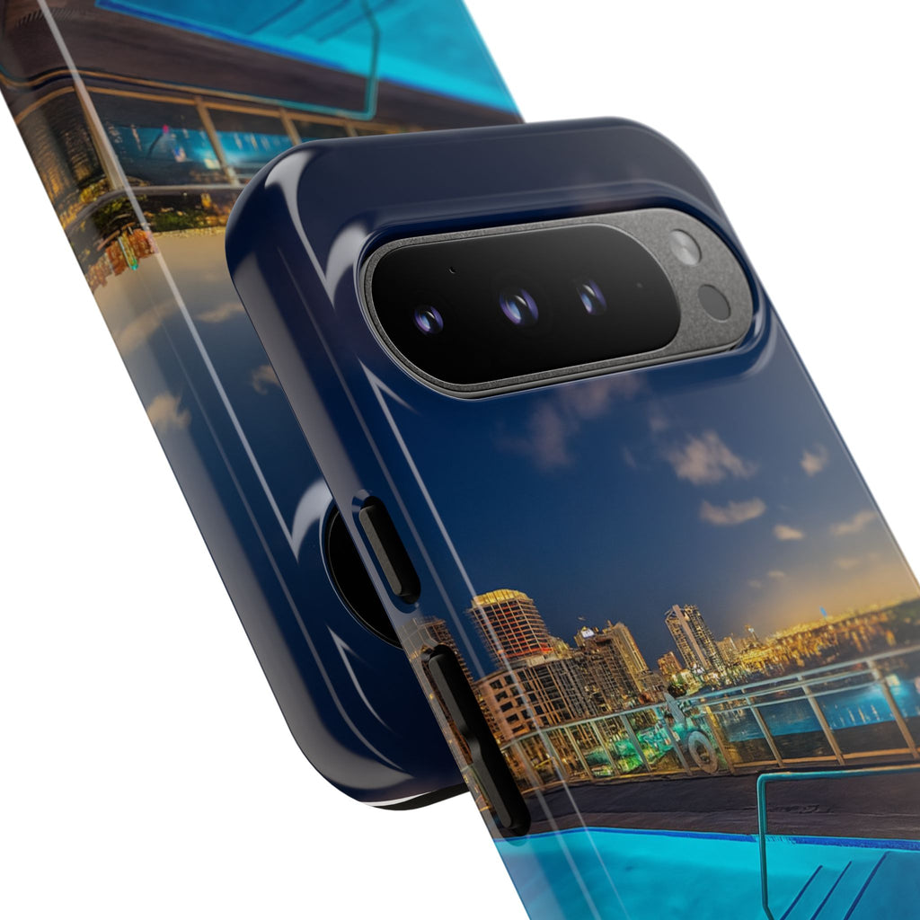 "Skyline Reflections" – Printed Phone Case