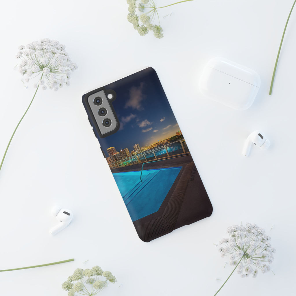 "Skyline Reflections" – Printed Phone Case