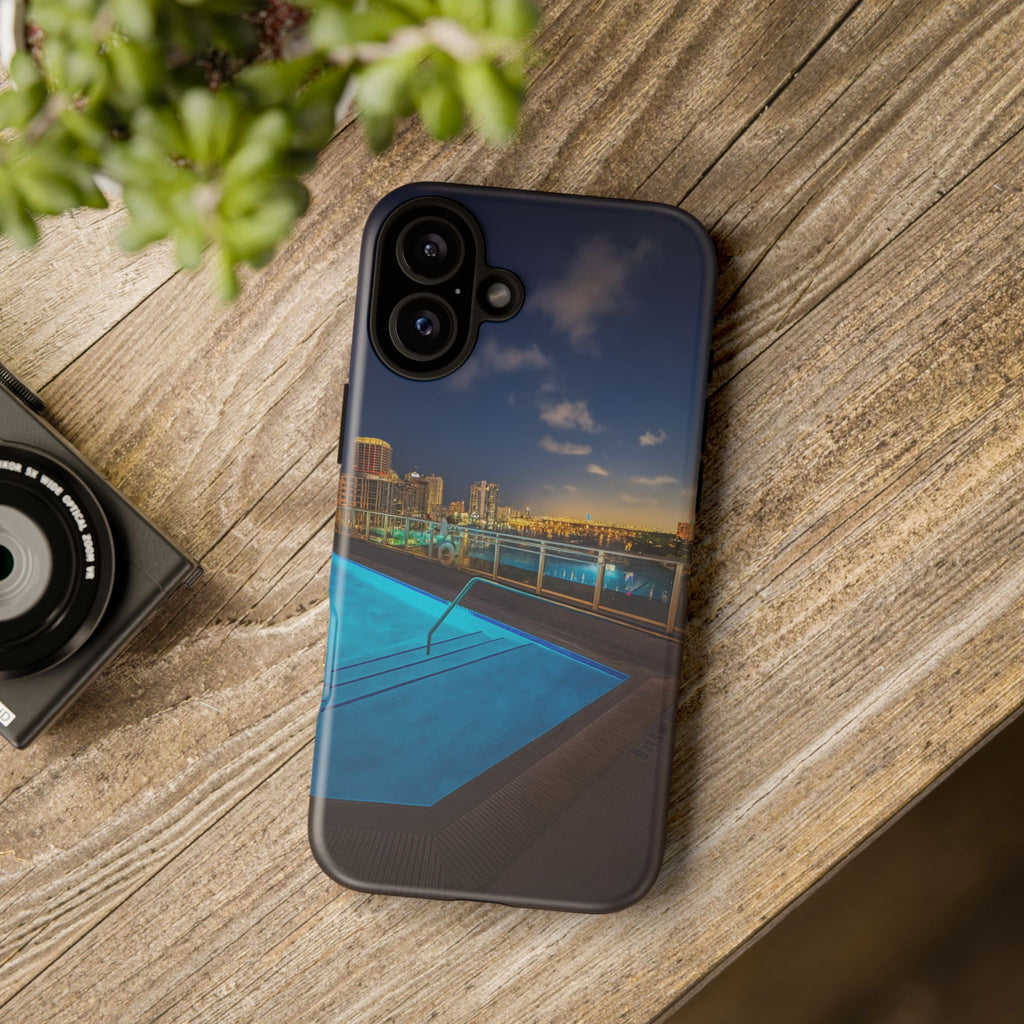 "Skyline Reflections" – Printed Phone Case