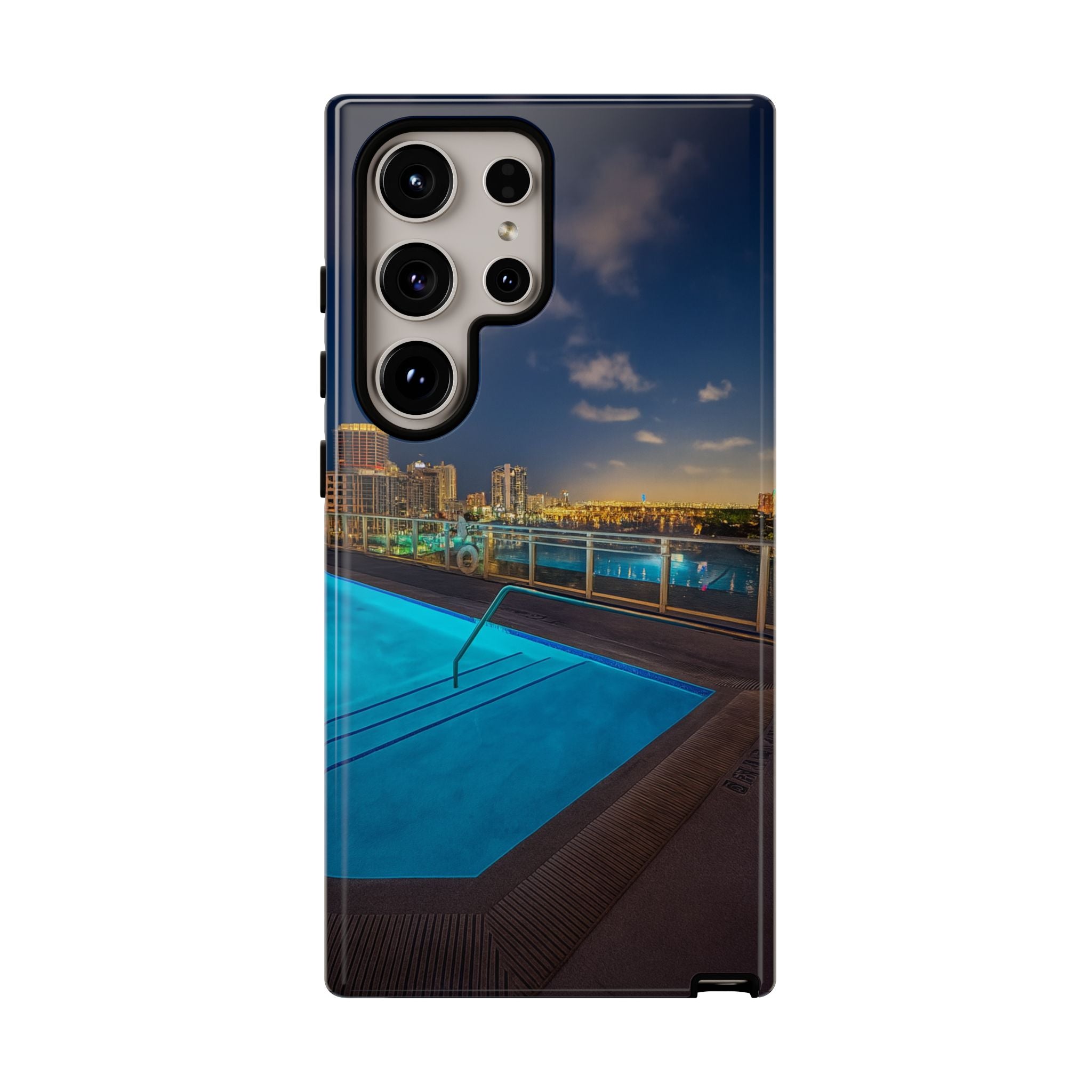 "Skyline Reflections" – Printed Phone Case