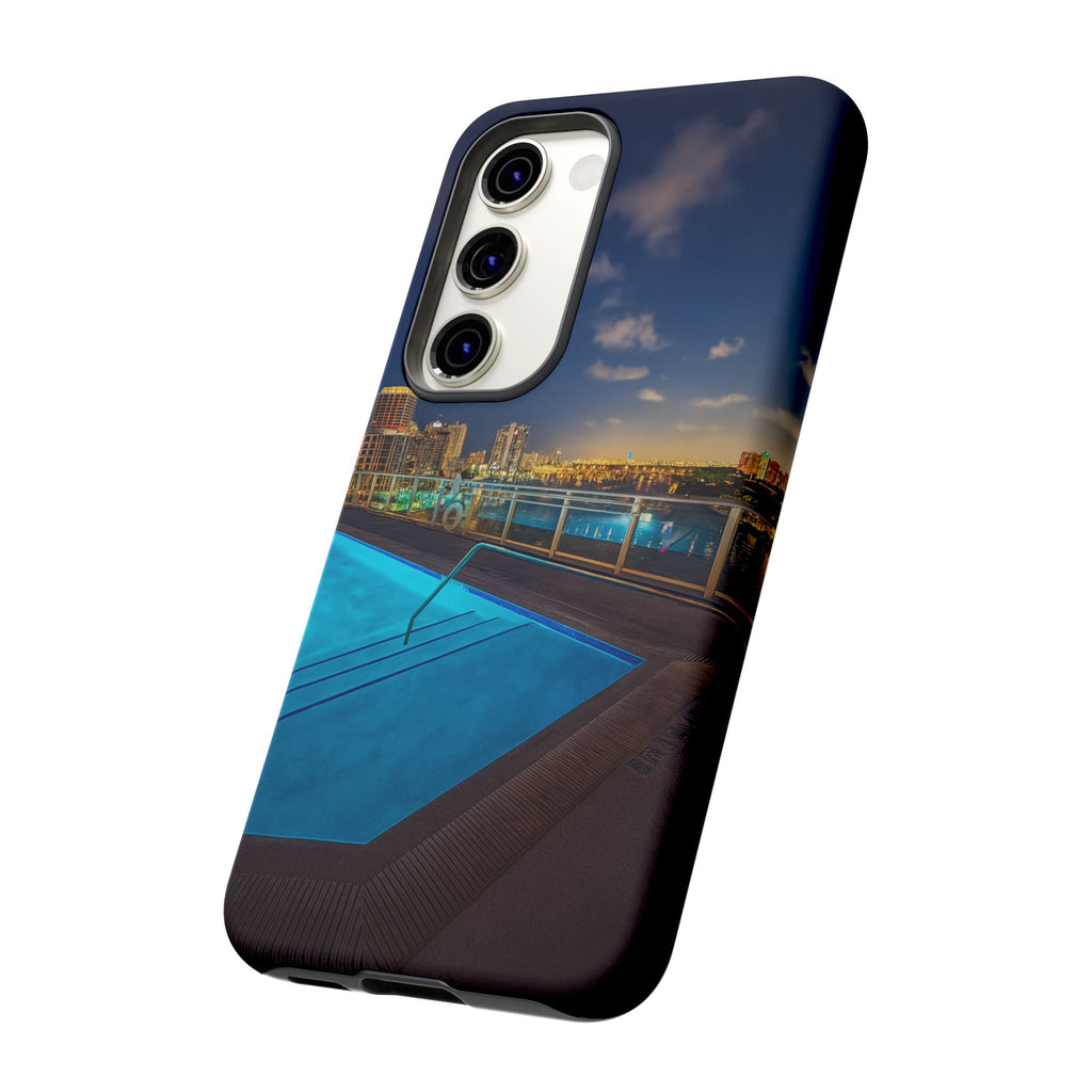 "Skyline Reflections" – Printed Phone Case