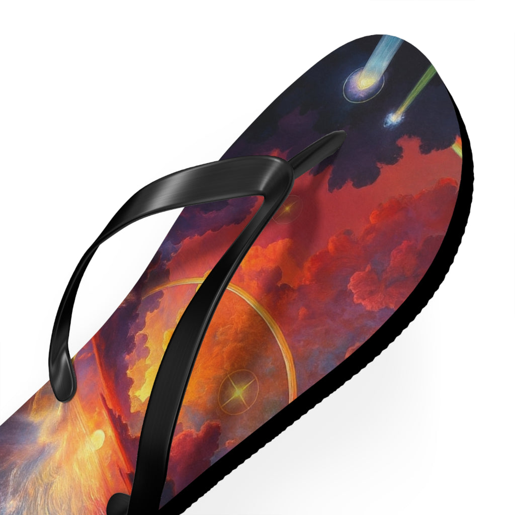 “Celestial Tides" – Premium Flip Flops