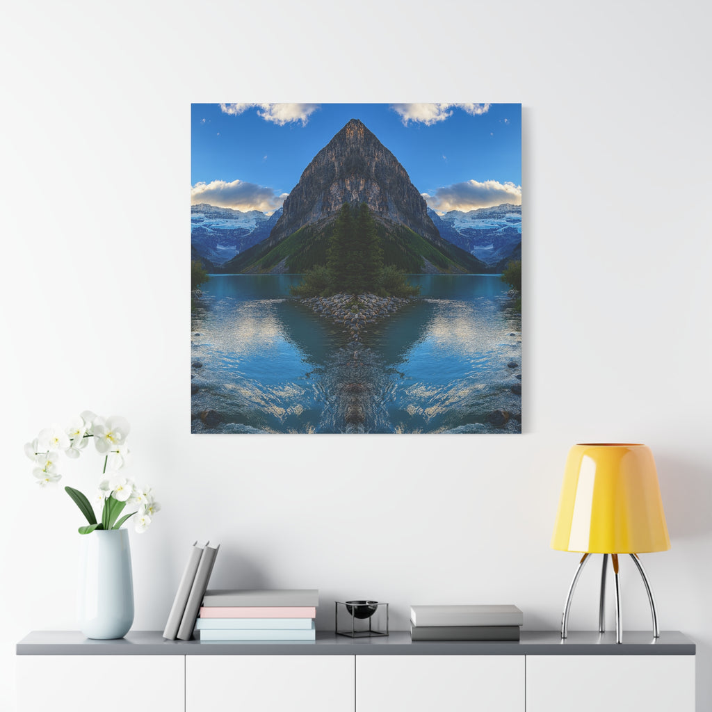 "Glacial Reflections" – Gallery Canvas Print