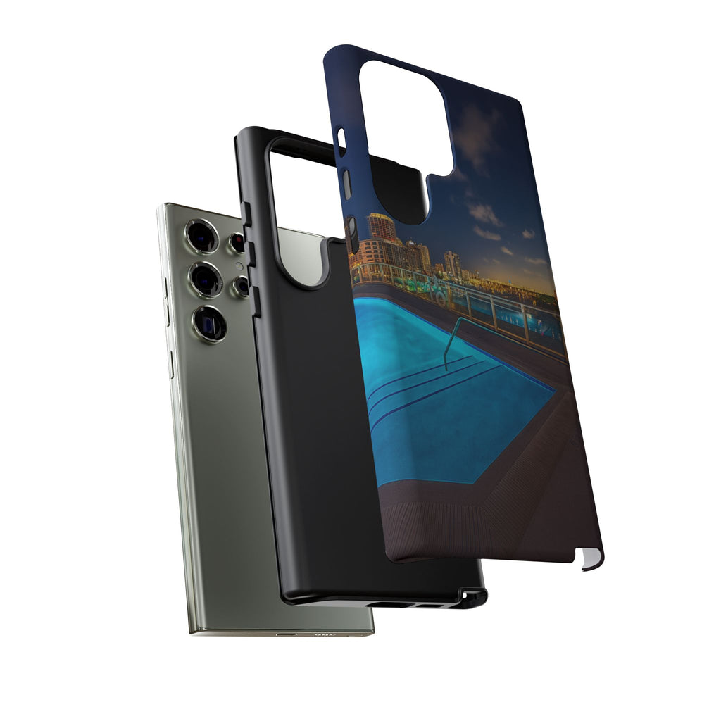 "Skyline Reflections" – Printed Phone Case