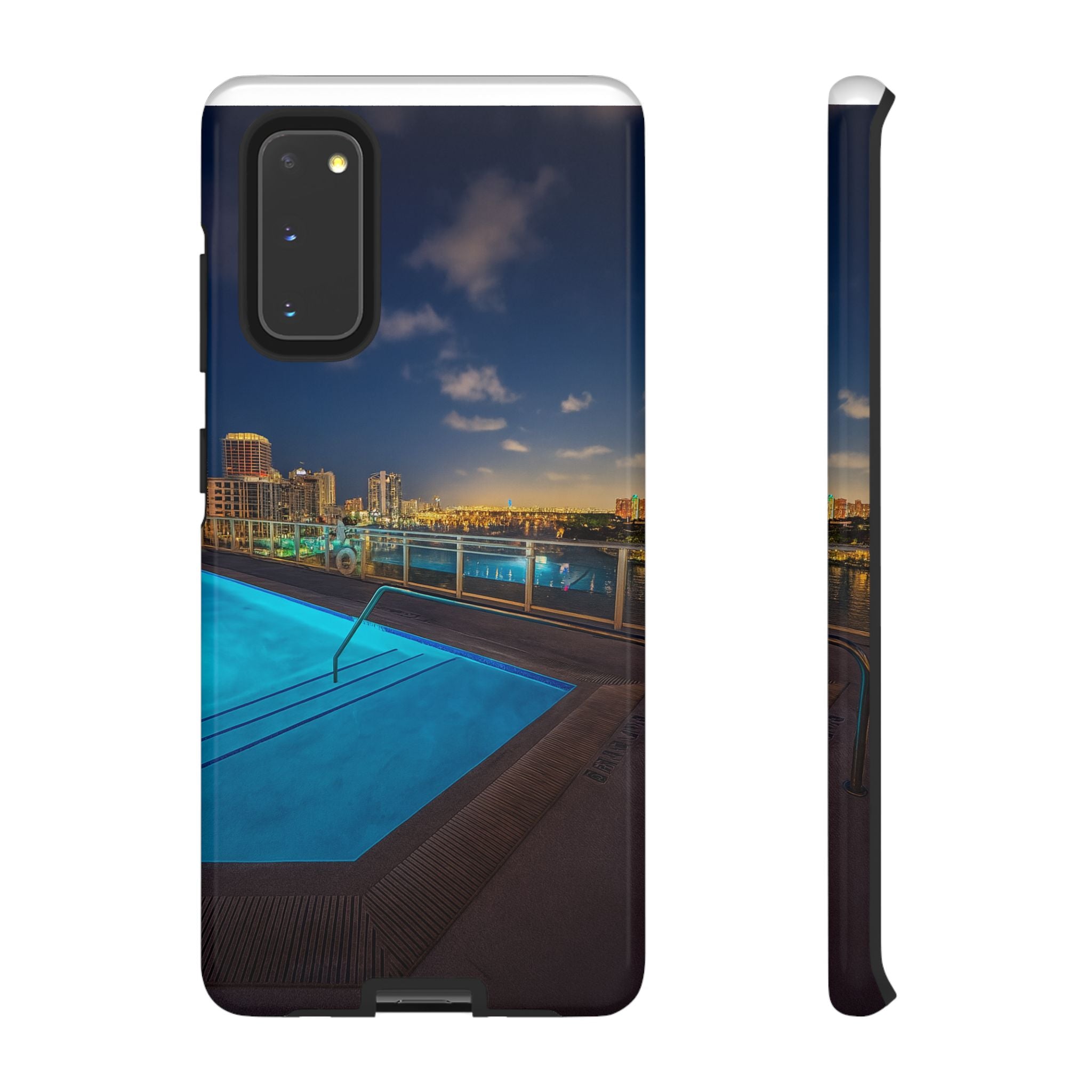 "Skyline Reflections" – Printed Phone Case