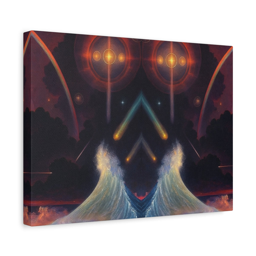 "Celestial Tides" – Gallery Canvas Print