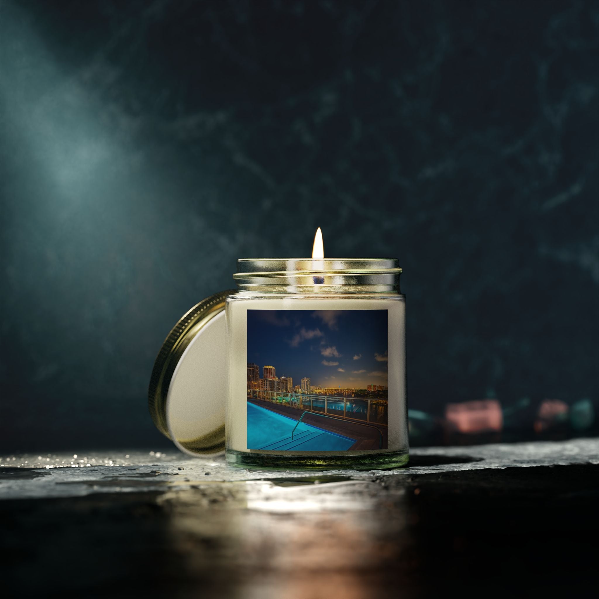 "Skyline Reflections" - Drift Candle