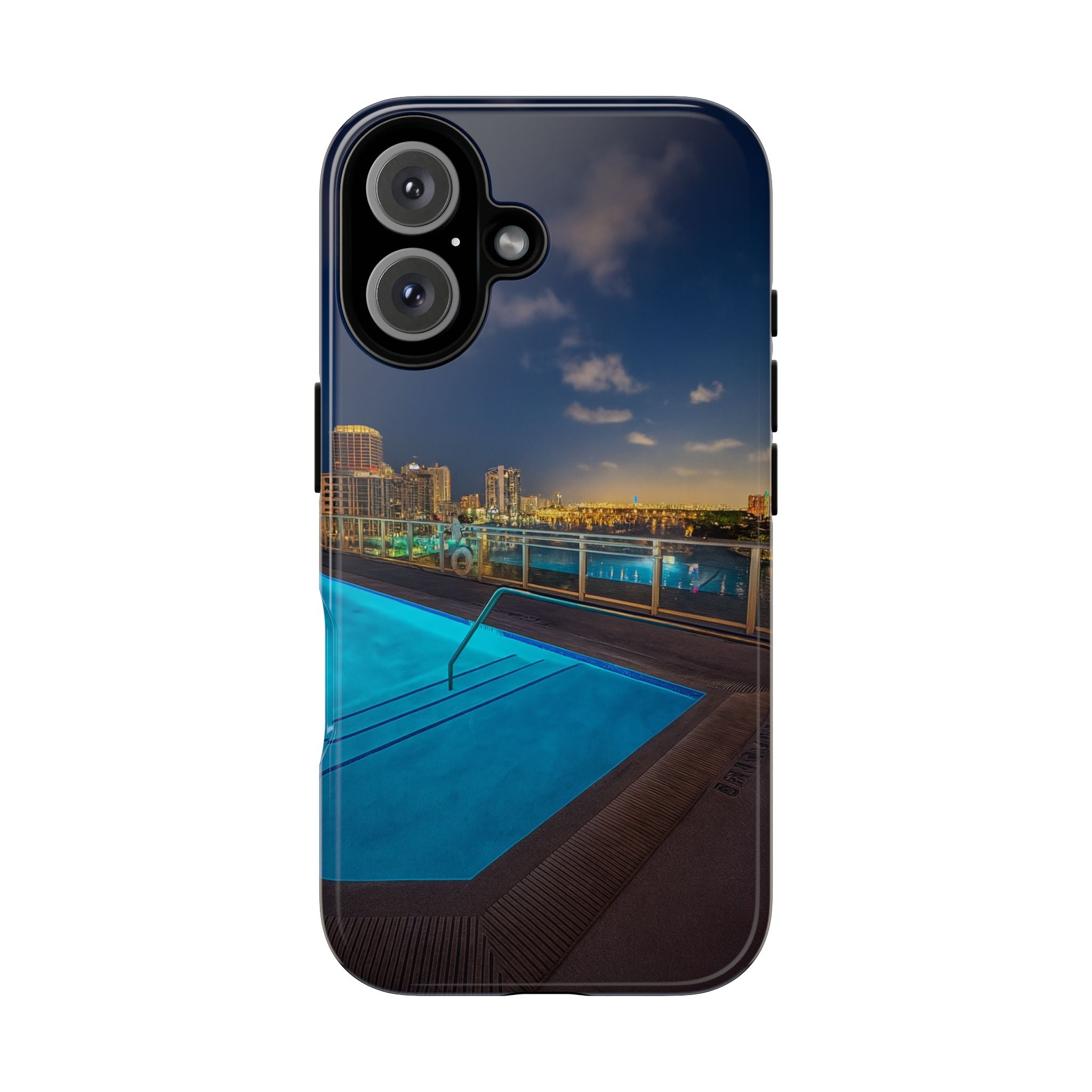 "Skyline Reflections" – Printed Phone Case