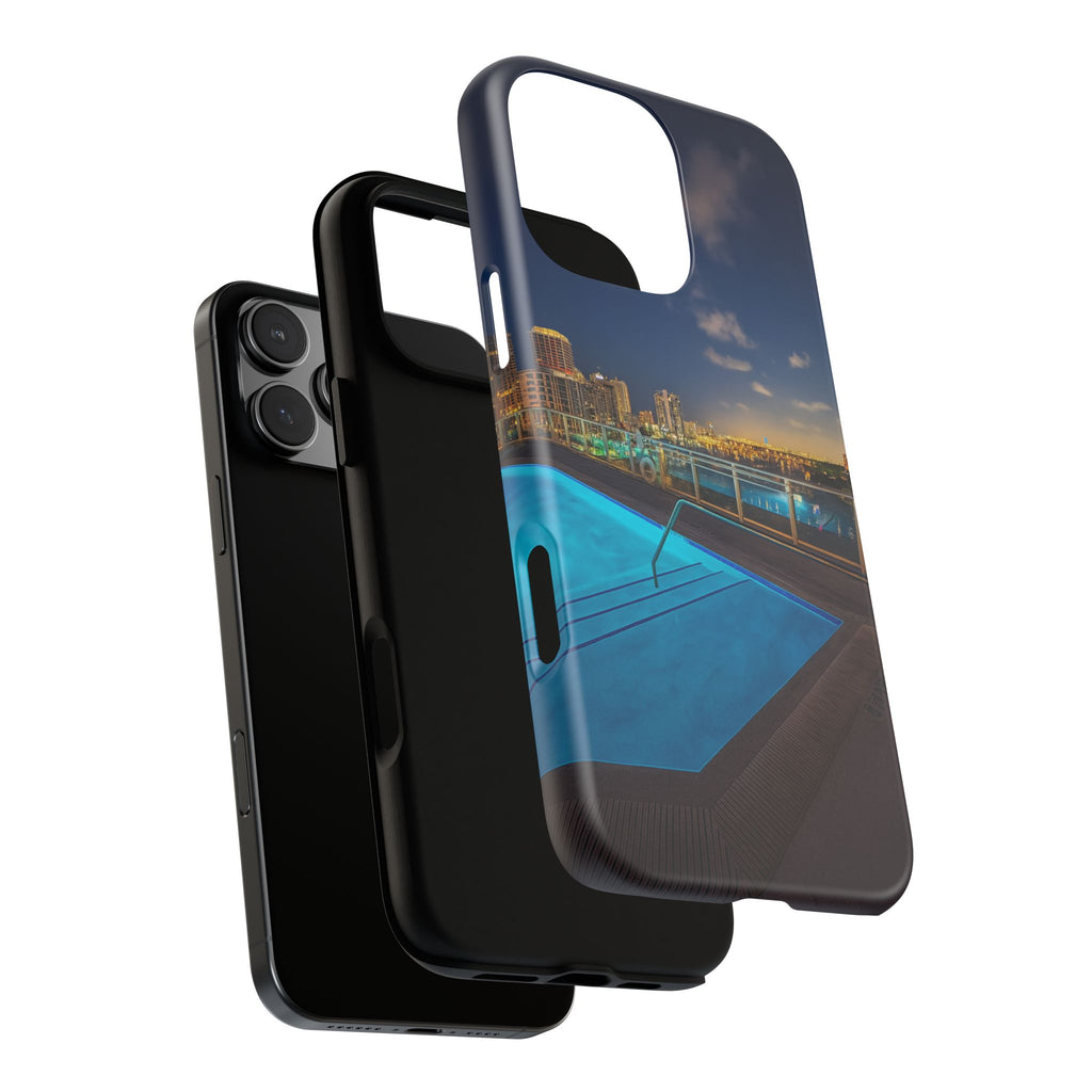 "Skyline Reflections" – Printed Phone Case
