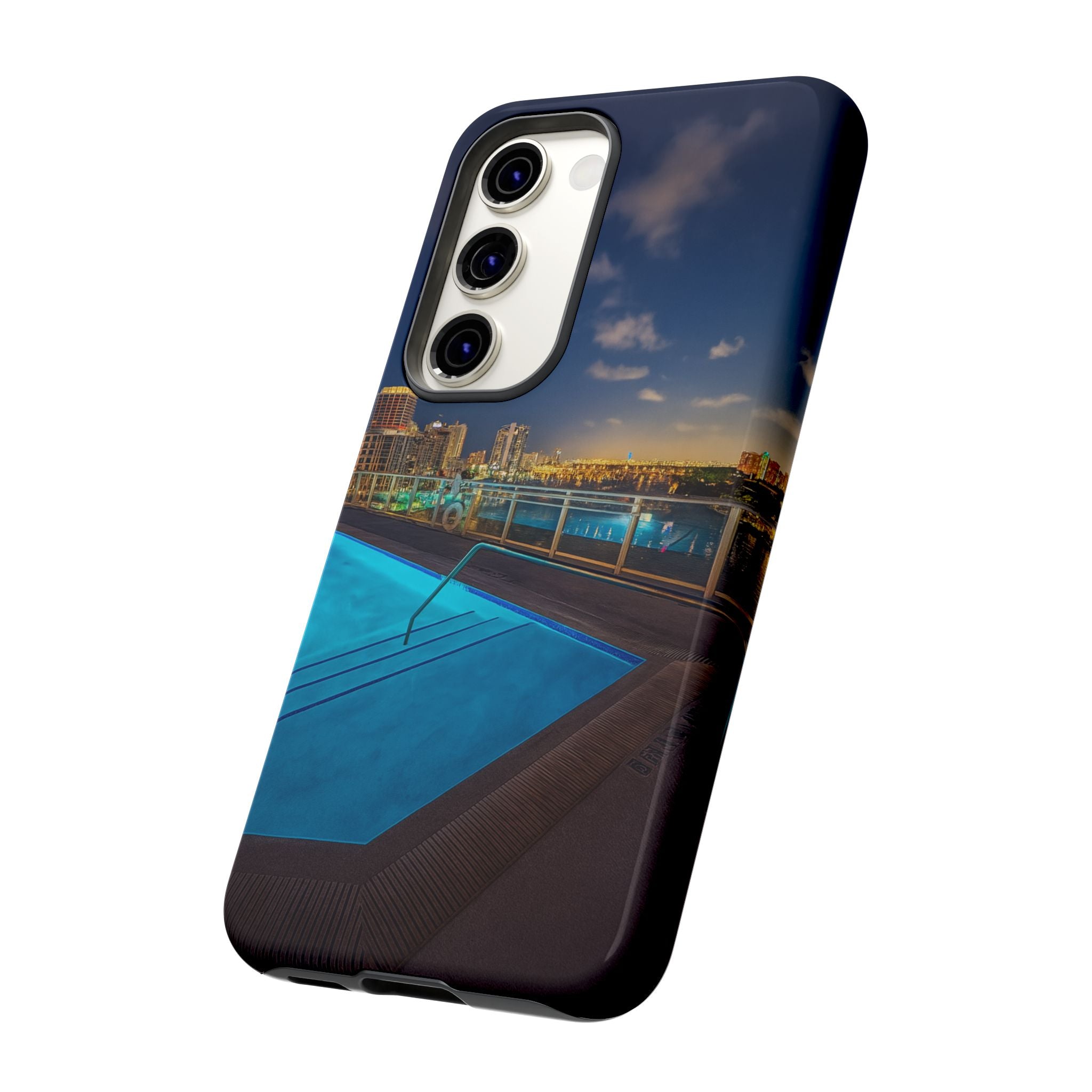 "Skyline Reflections" – Printed Phone Case